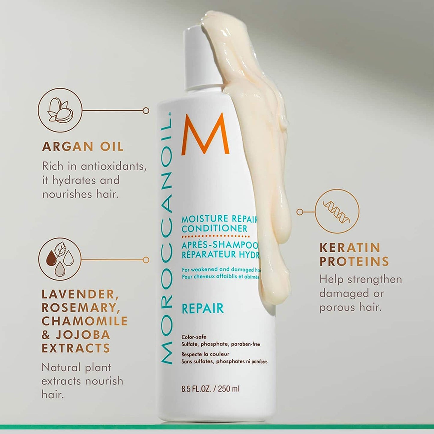 Moroccanoil Repair Shampoo, Conditioner & Mending Infusion - Repair Combo