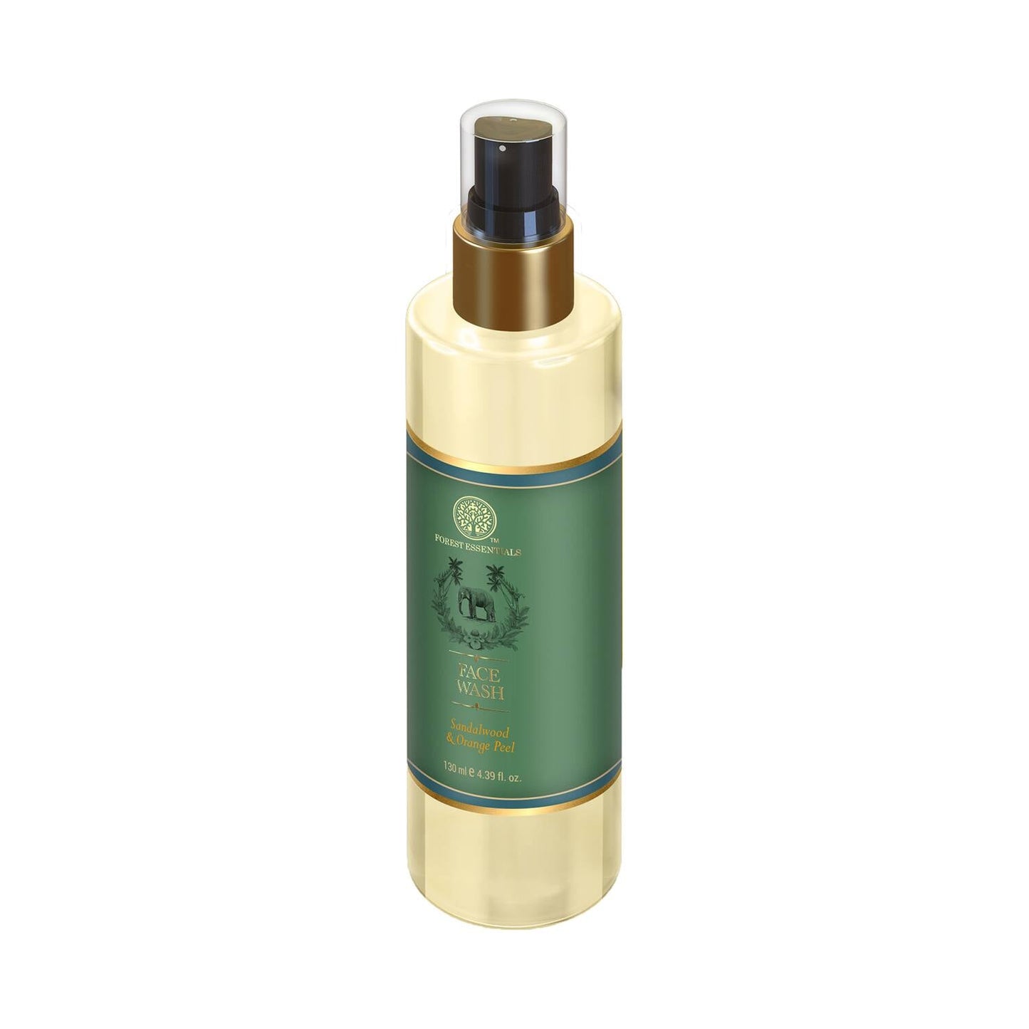 Forest Essentials Sandalwood & Orange Peel Facial Cleanser (130ml)