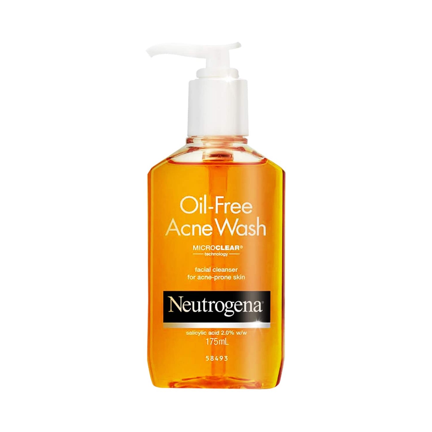 Neutrogena Oil Free Acne Face Wash - (175ml)