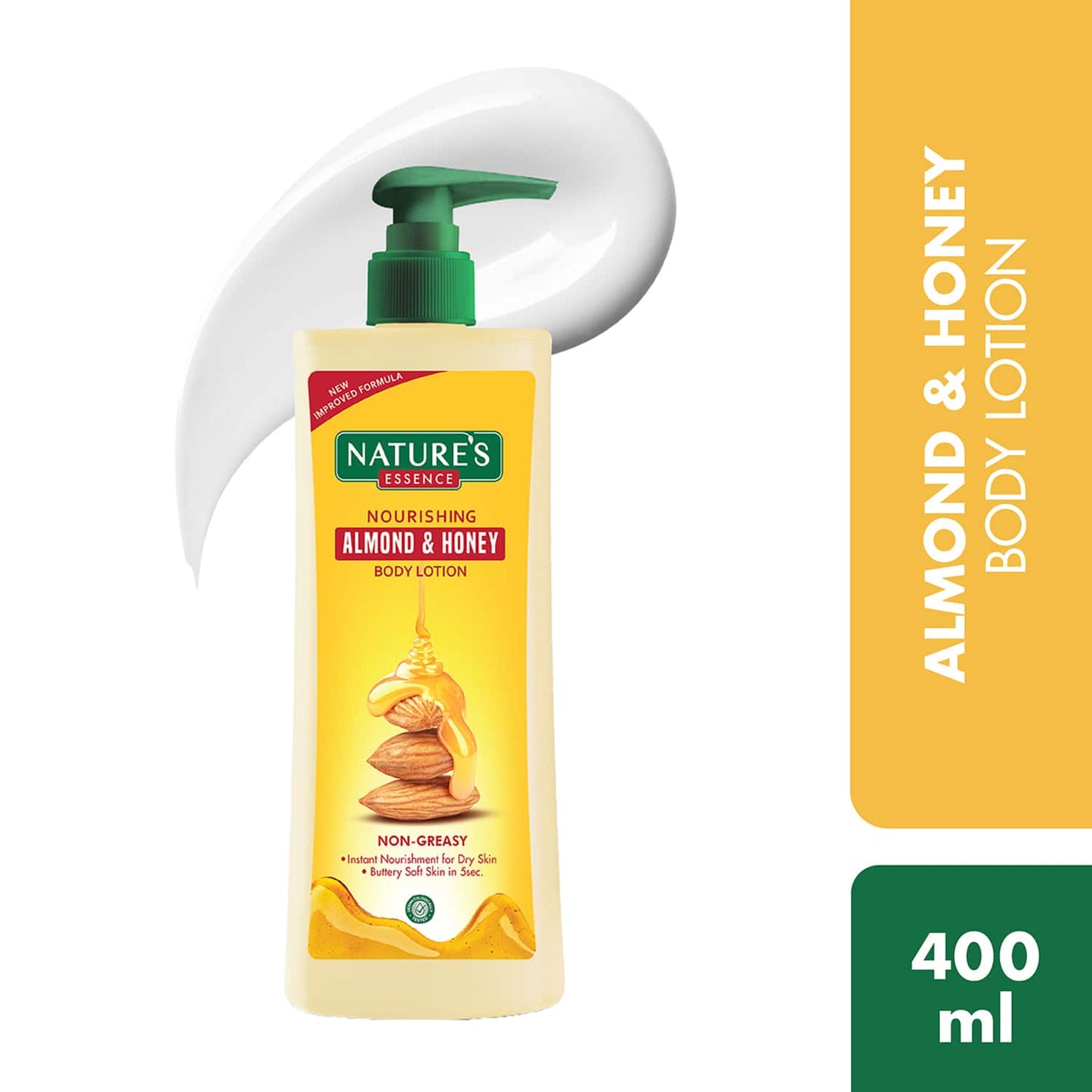 Nature's Essence Nourishing Almond & Honey Body Lotion (400ml)