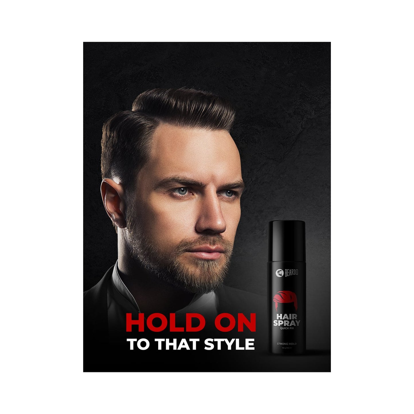 Beardo Strong Hold Hair Spray (192ml)