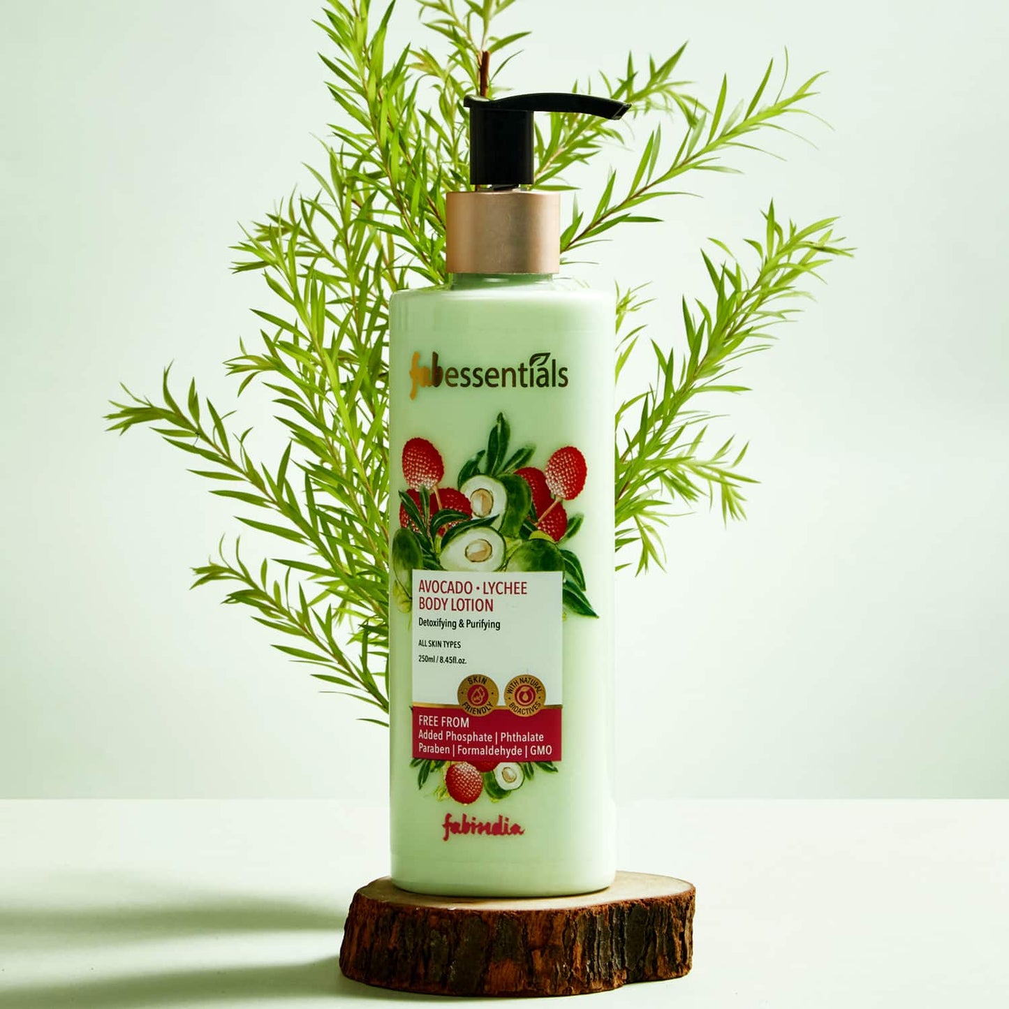 Fabessentials by Fabindia Avocado Lychee Body Lotion (250ml)