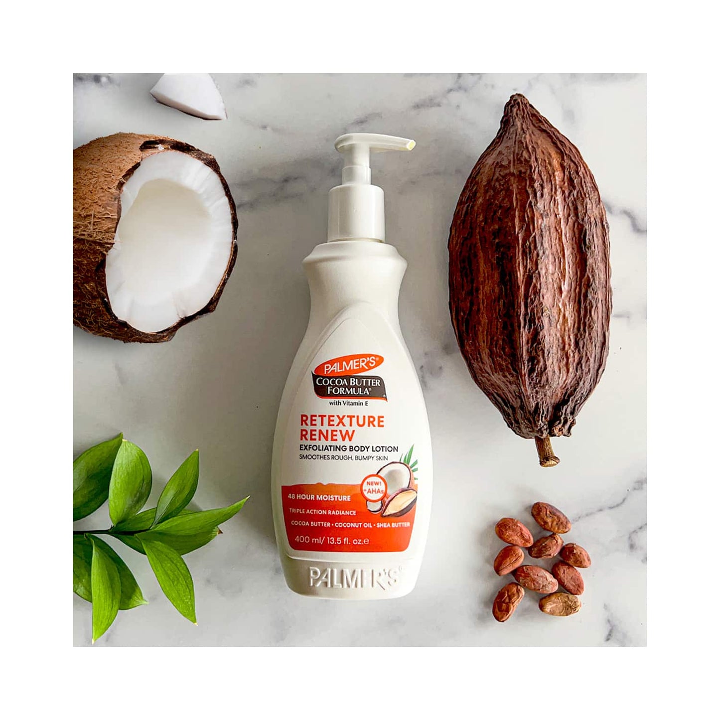 Palmer's Cocoa Butter Retexture Renew Exfoliating Body Lotion (400ml)