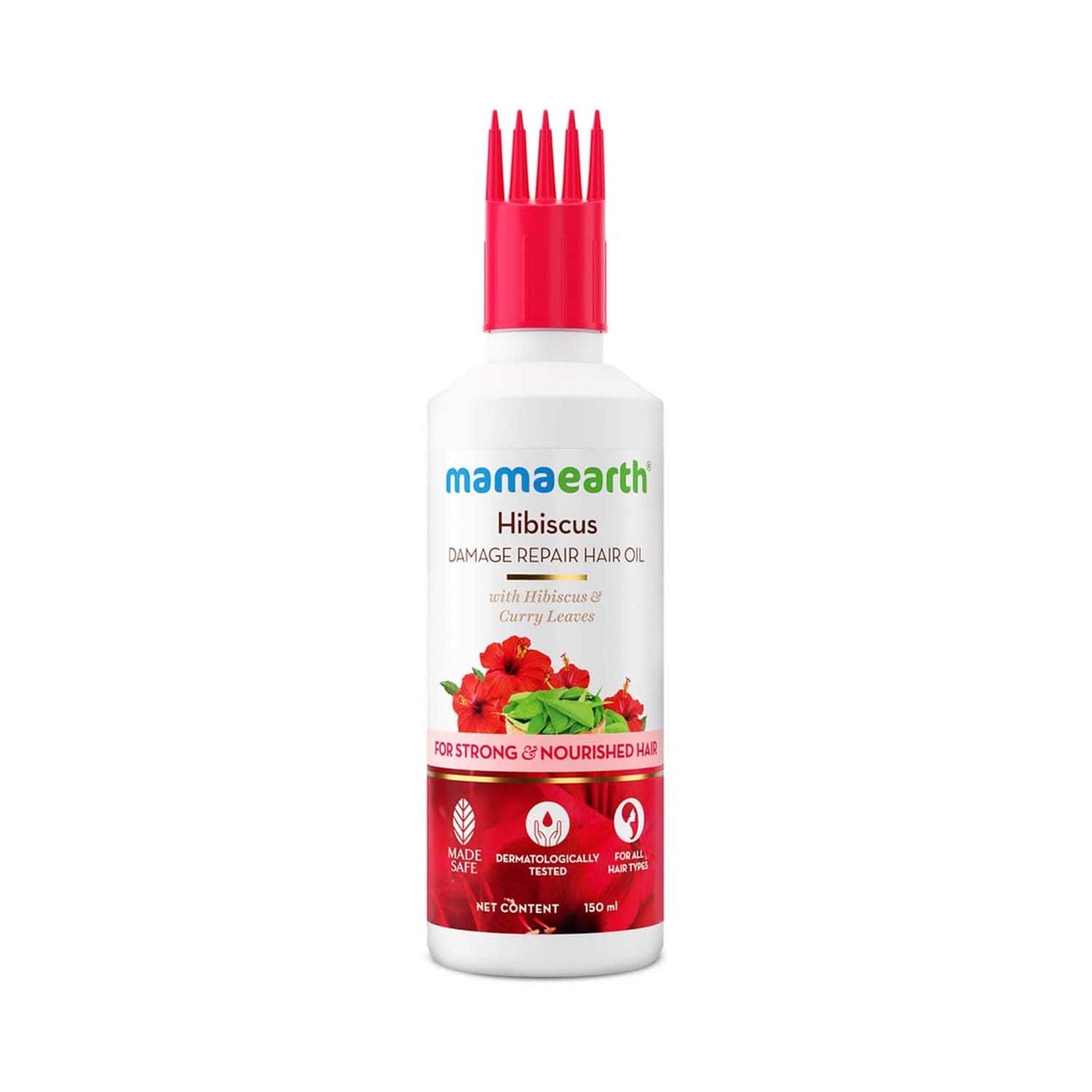 Mamaearth Hibiscus Damage Repair Hair Oil (150 ml)