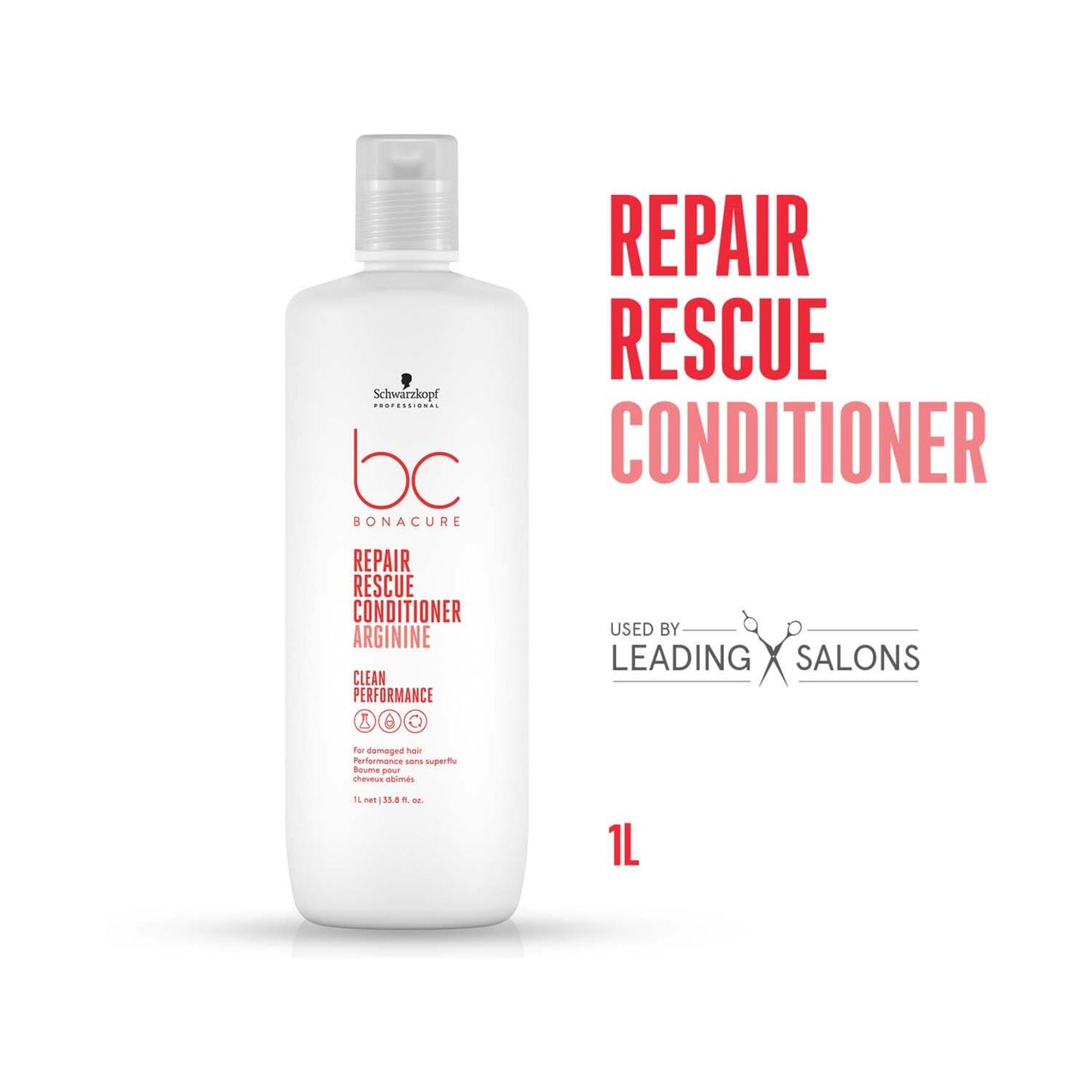 Schwarzkopf Professional Bonacure Repair Rescue Conditioner With Arginine (1000ml)