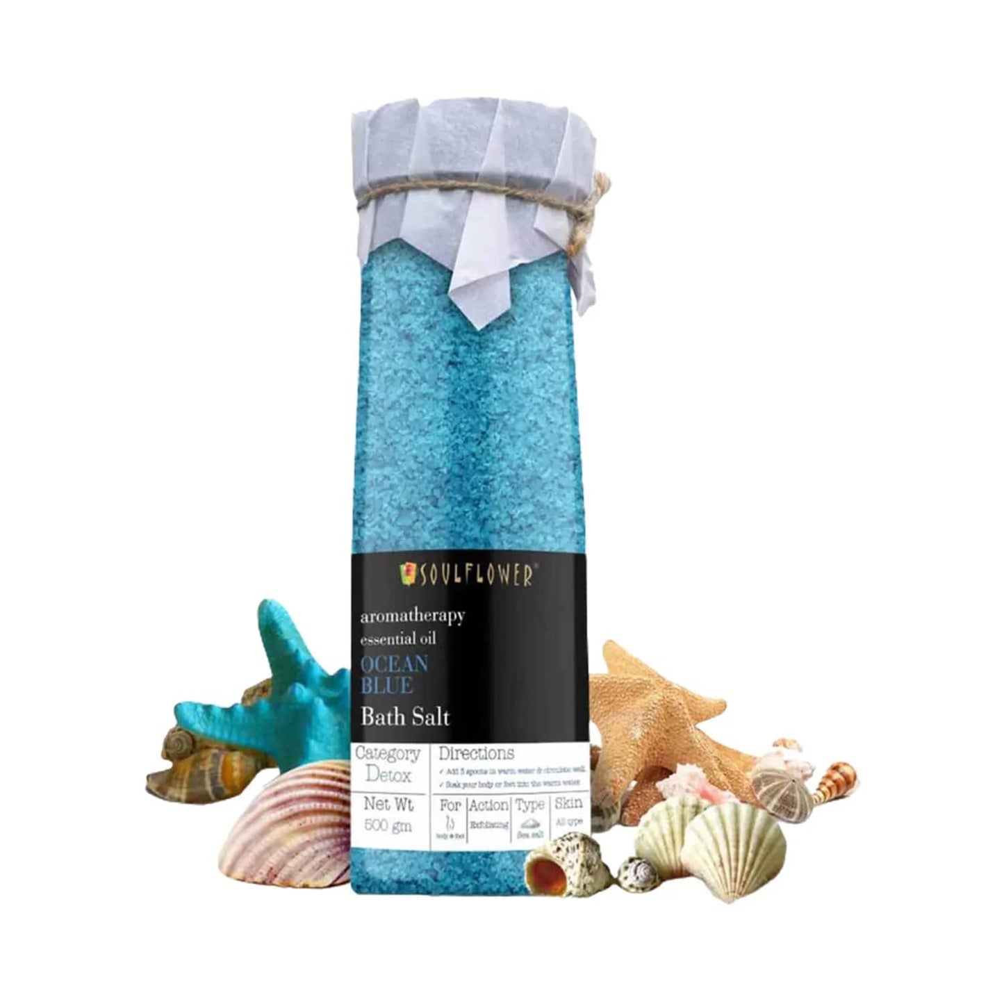 Soulflower Ocean Blue Bath Salt - (500g)