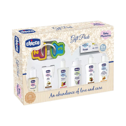 Chicco Baby Moments Baby Delight Set - Beige (8 Pcs)