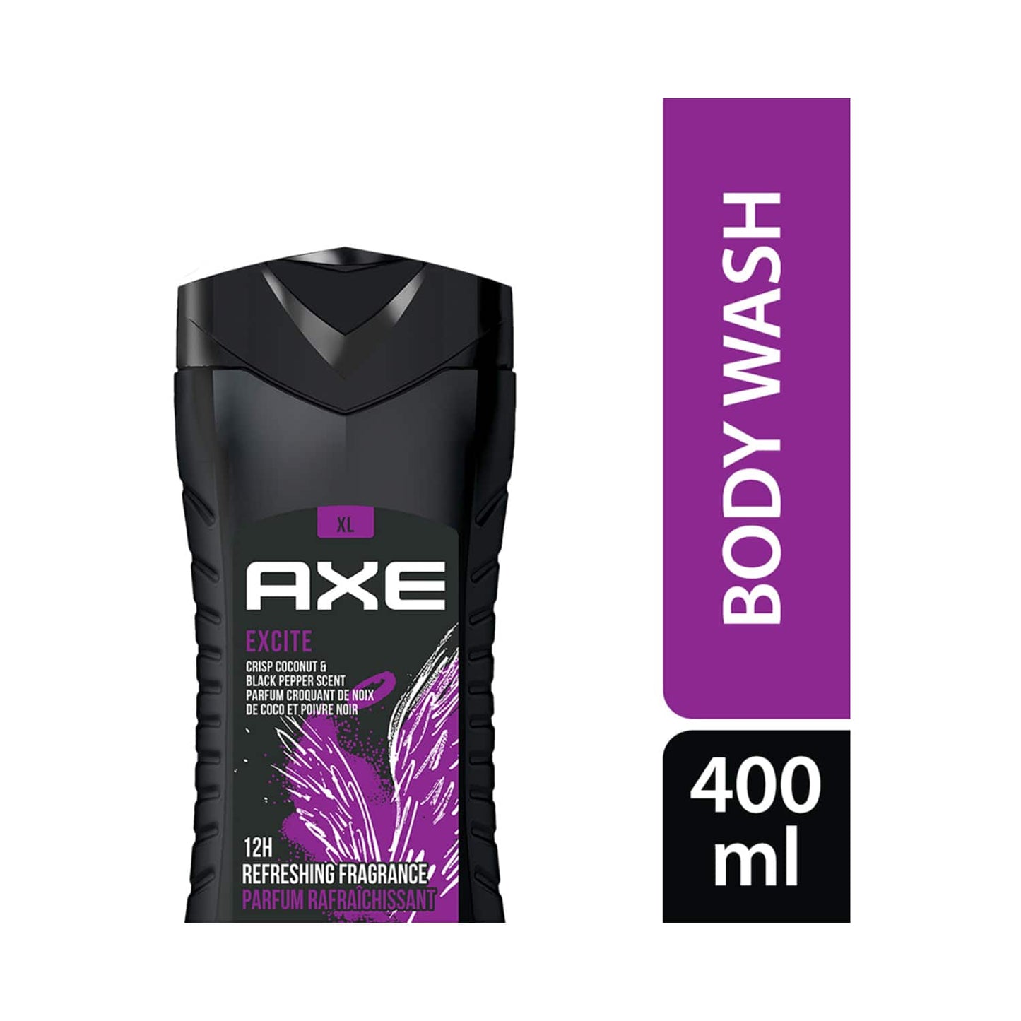 AXE 3-In-1 Excite Body Face & Hair Wash (400ml)