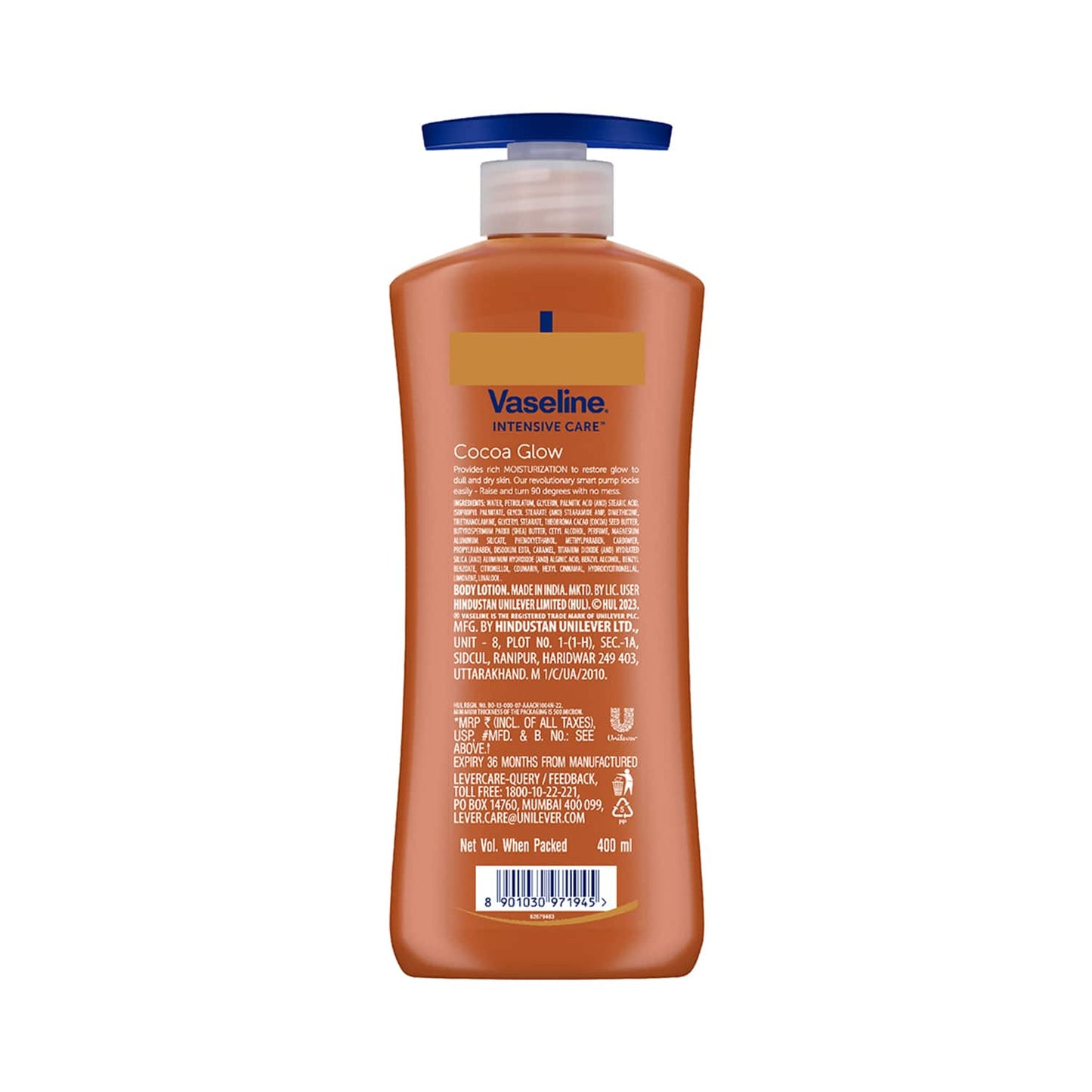 Vaseline Intensive Care Cocoa Glow Body Lotion - (400ml)