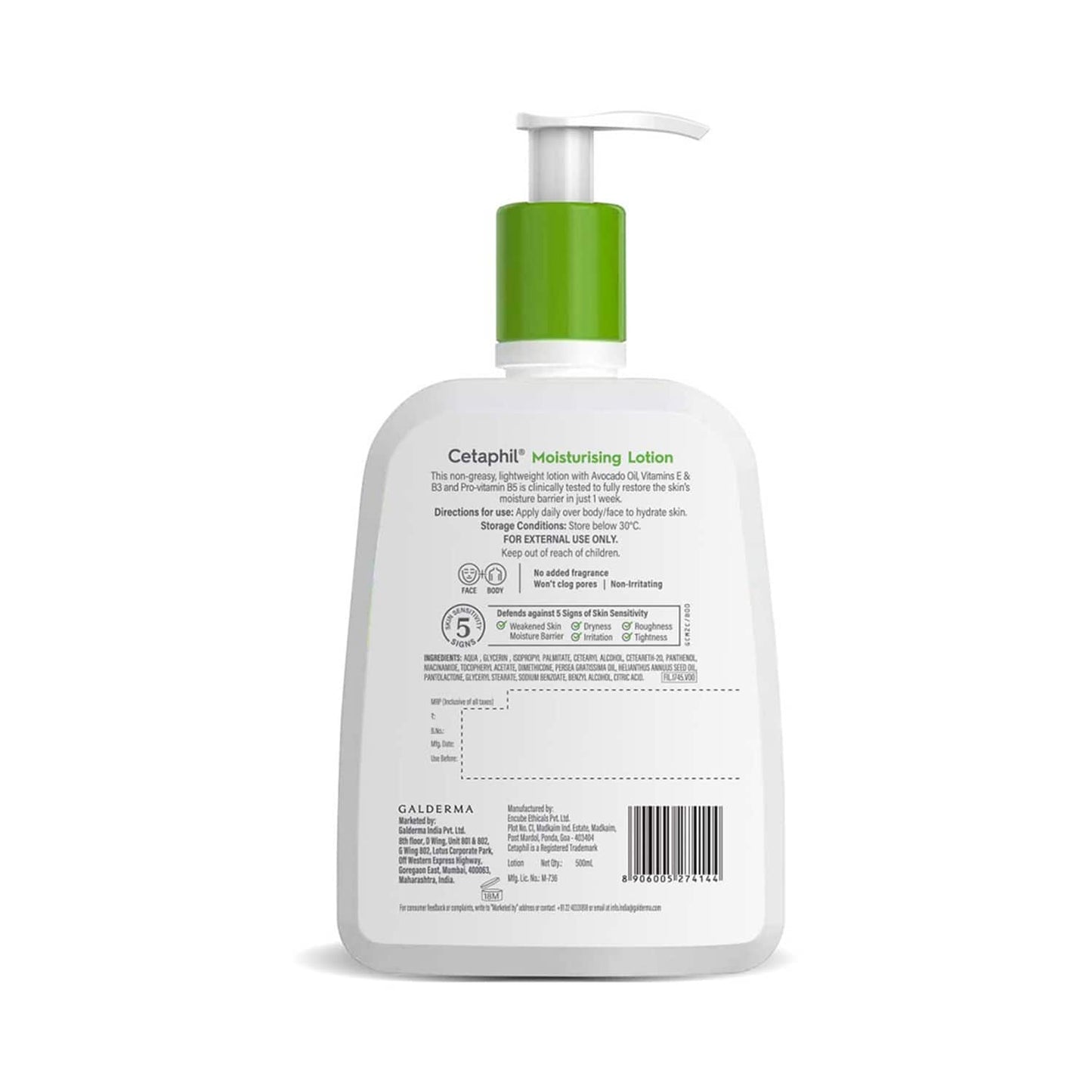 Cetaphil Moisturising Lotion (500ml)