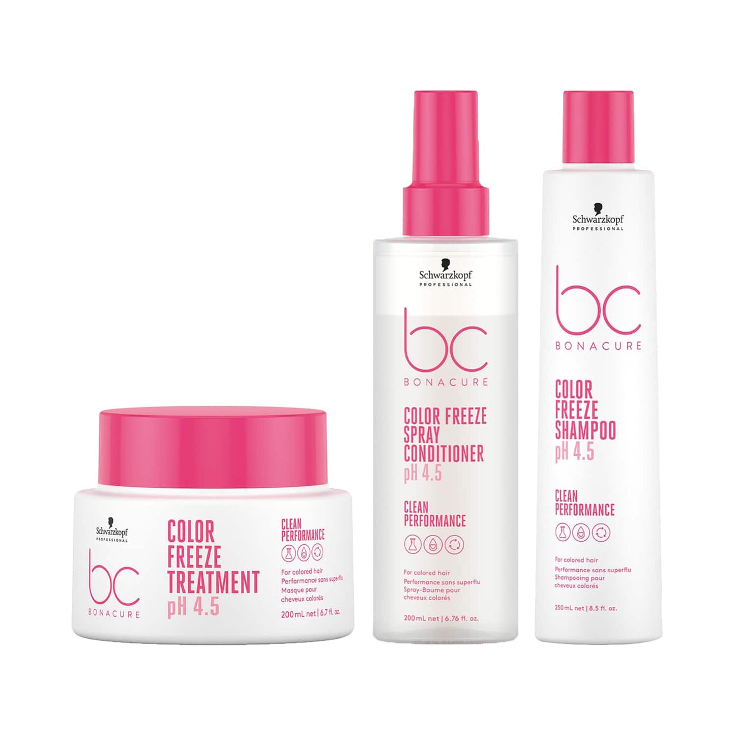 Schwarzkopf Professional Bonacure Color Protection Combo - (Shampoo + Conditioner + Mask)