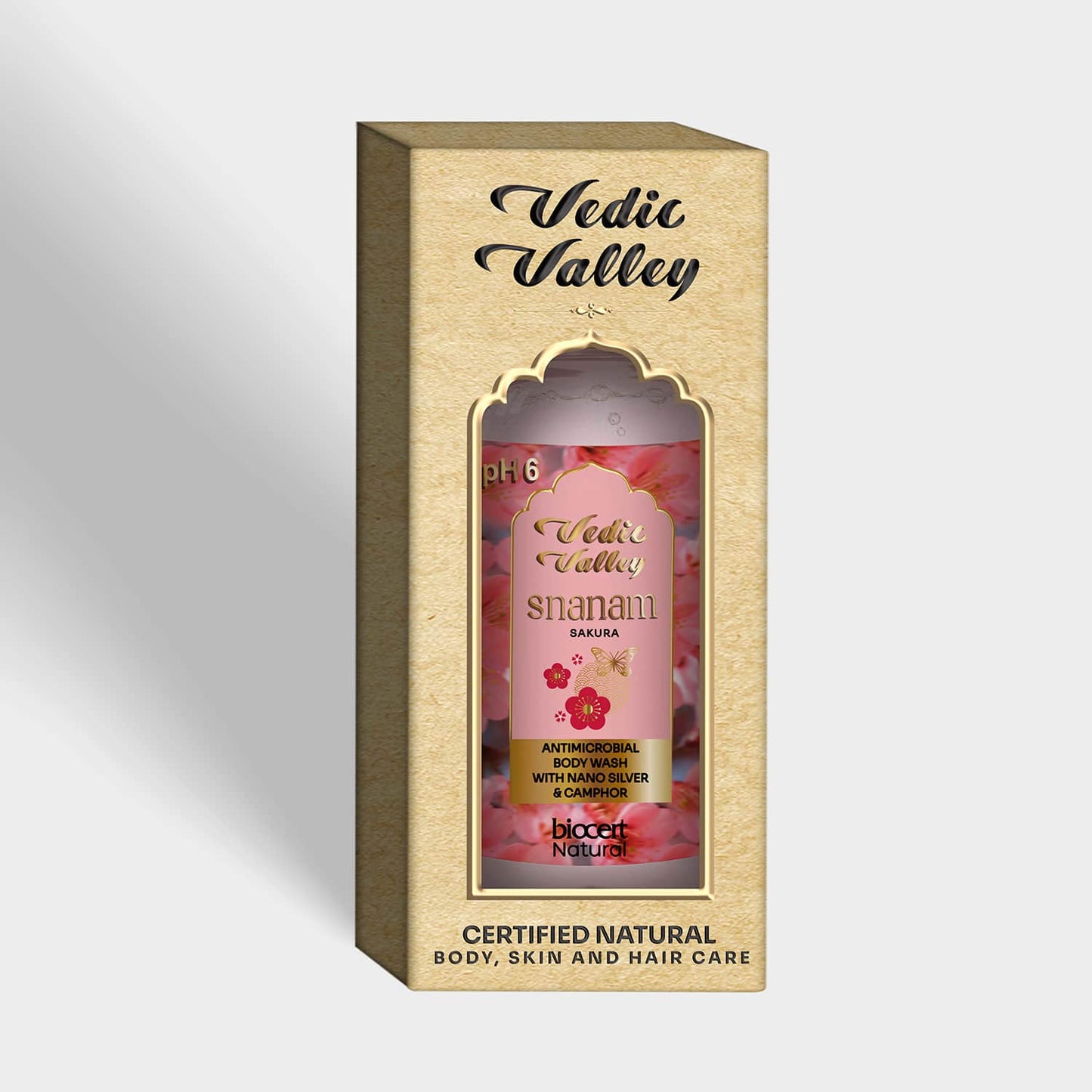 Vedic Valley Sakura Natural Body Wash - (300ml)