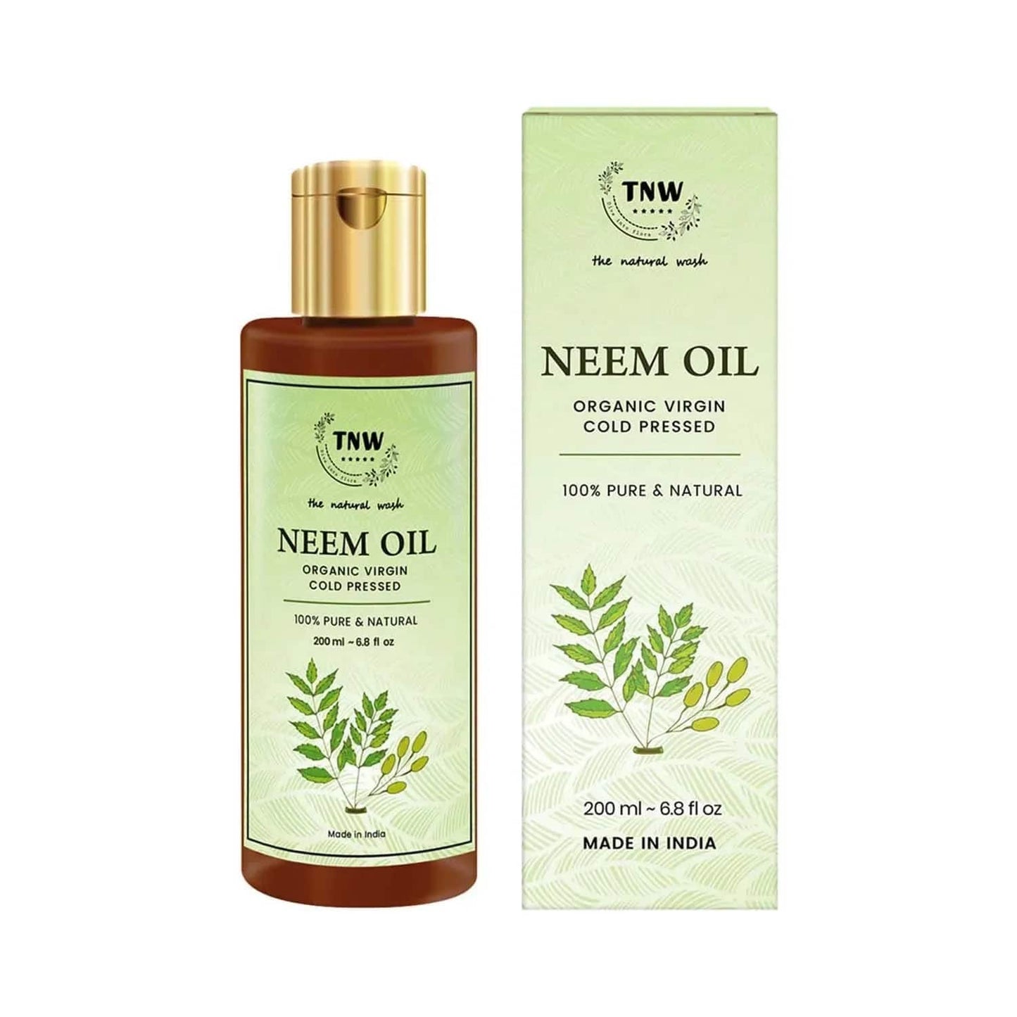 TNW - The Natural Wash Almond Oil and Neem Oil Combo