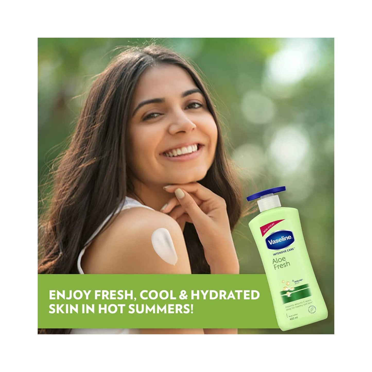 Vaseline Intensive Care Aloe Fresh Body Lotion (400ml)