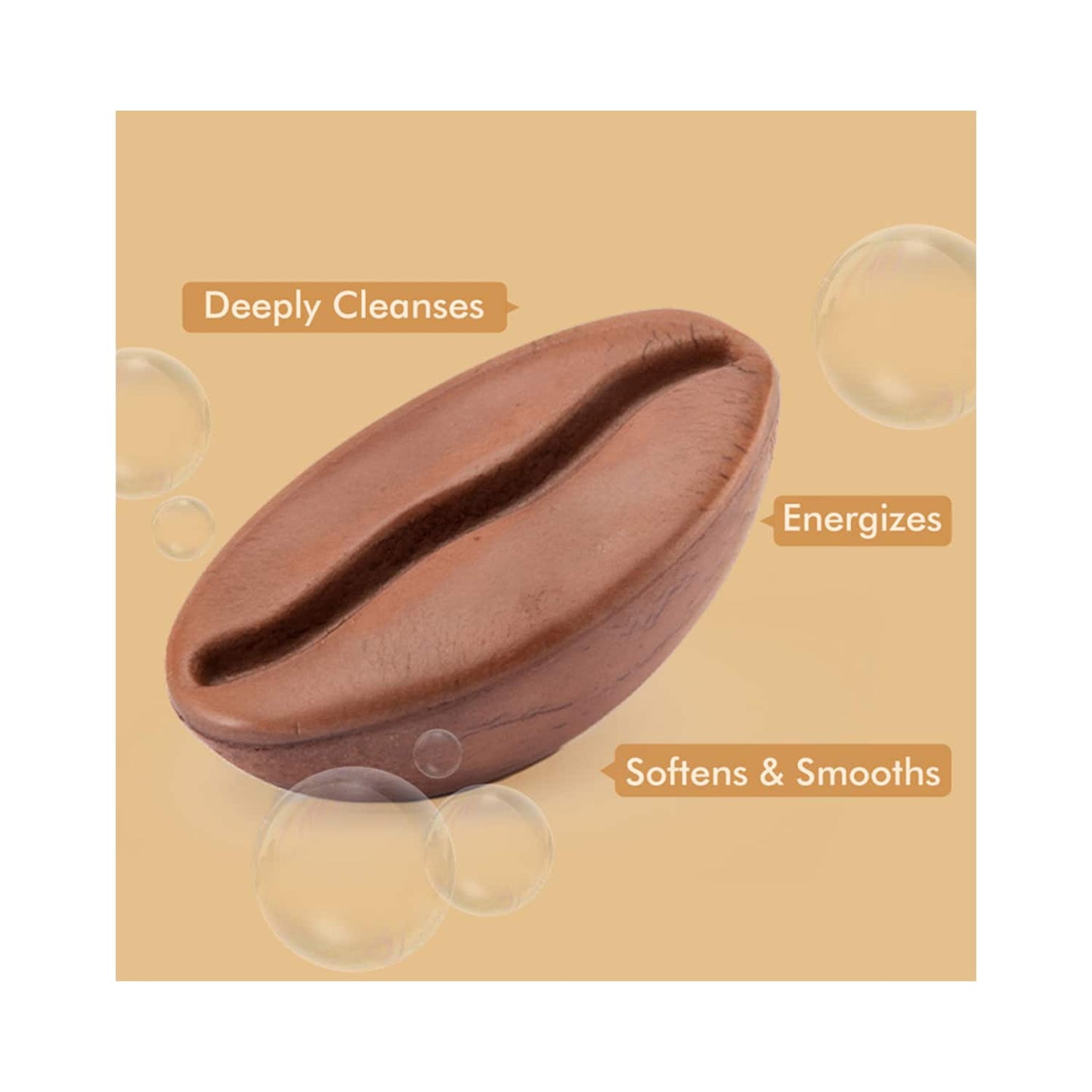 mCaffeine Deep Cleansing Coffee Bathing Soap Trio - (3Pcs)