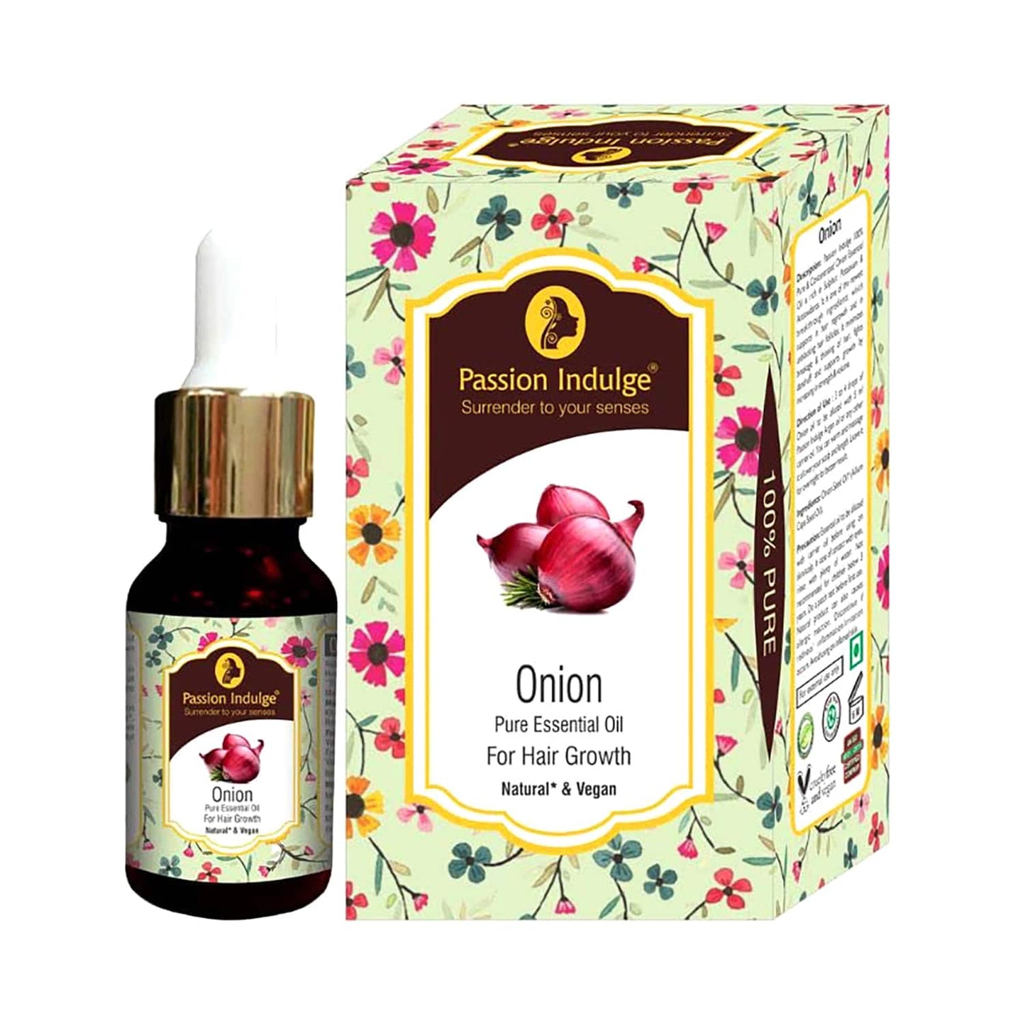 Passion Indulge Hair Growth Onion Essential Oil (10 ml)