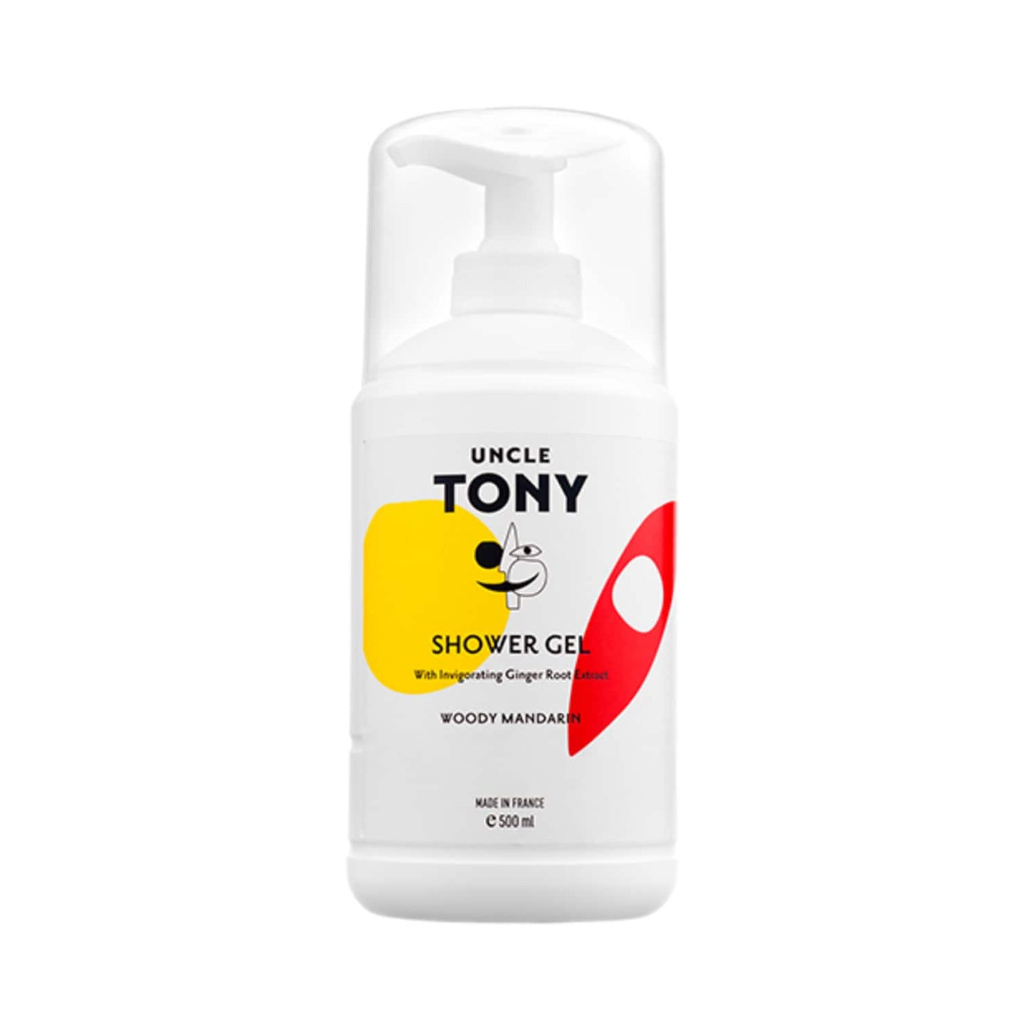 Uncle Tony Ginger Root Extract Shower Gel (500ml)