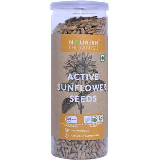 Active Sunflower Seeds - High In Omega-3, Gluten Free