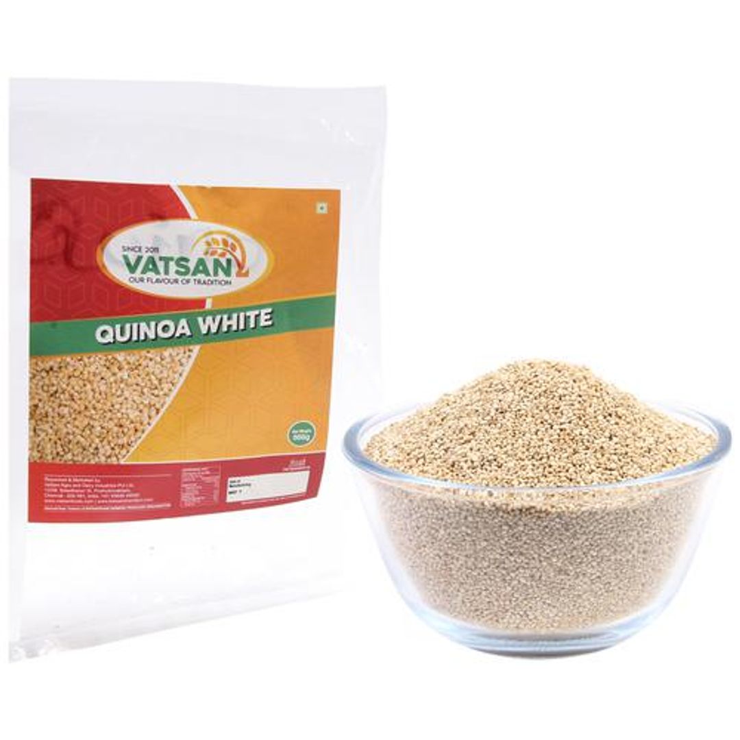 VATSAN Quinoa White, 500 Grams, Pack of 1