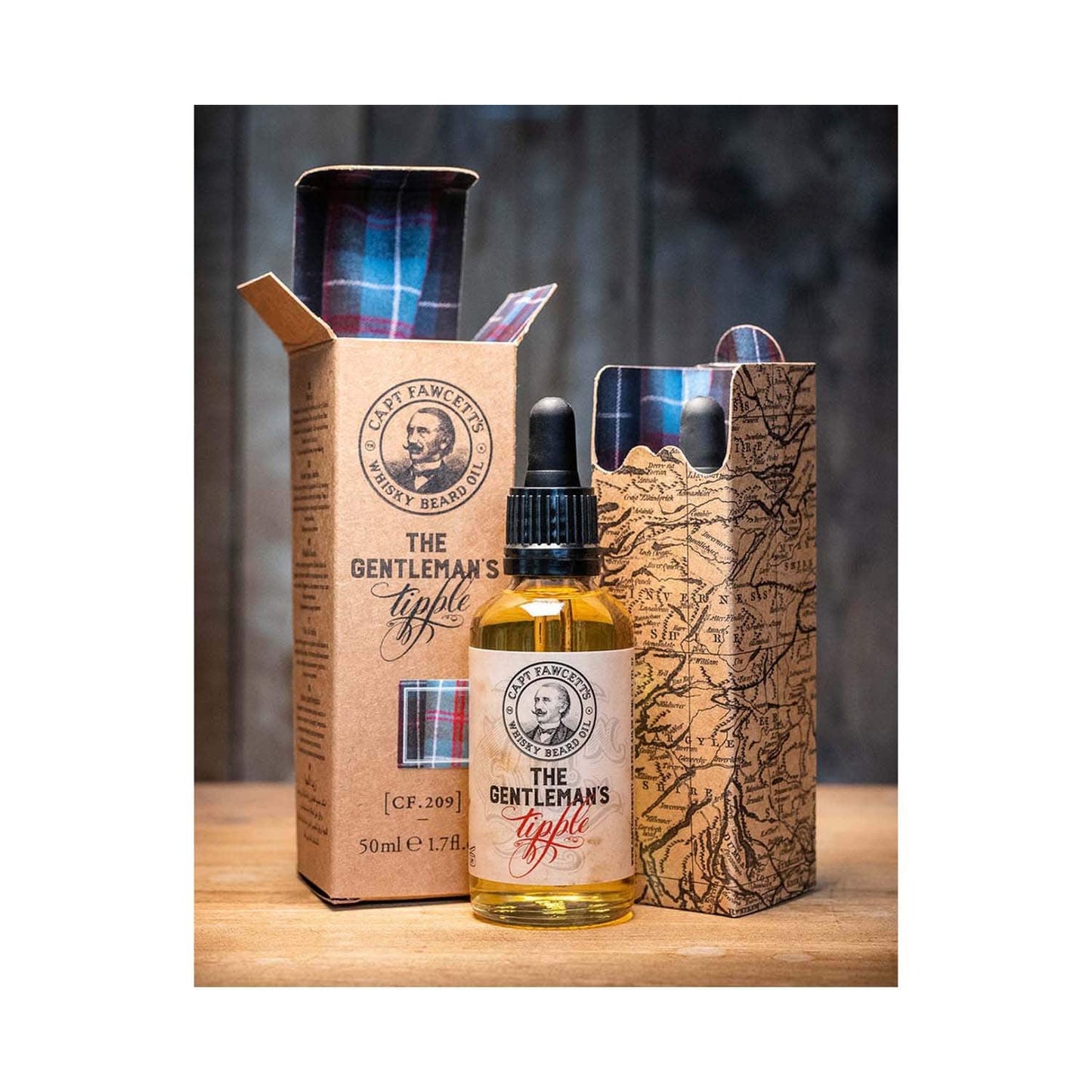 Captain Fawcett Gentleman's Tipple Whisky Beard Oil (50 ml)