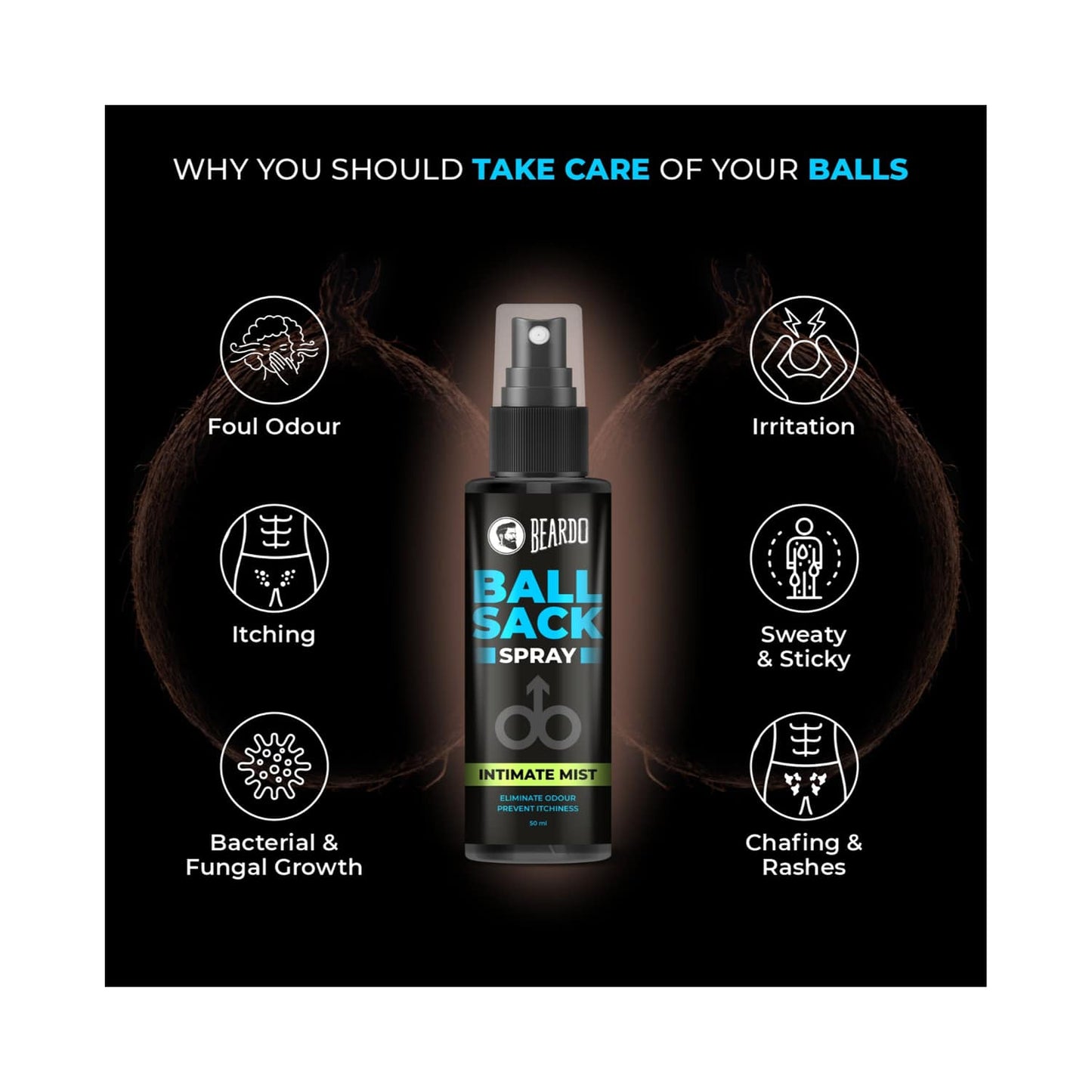 Beardo Ball Sack Spray (50ml)