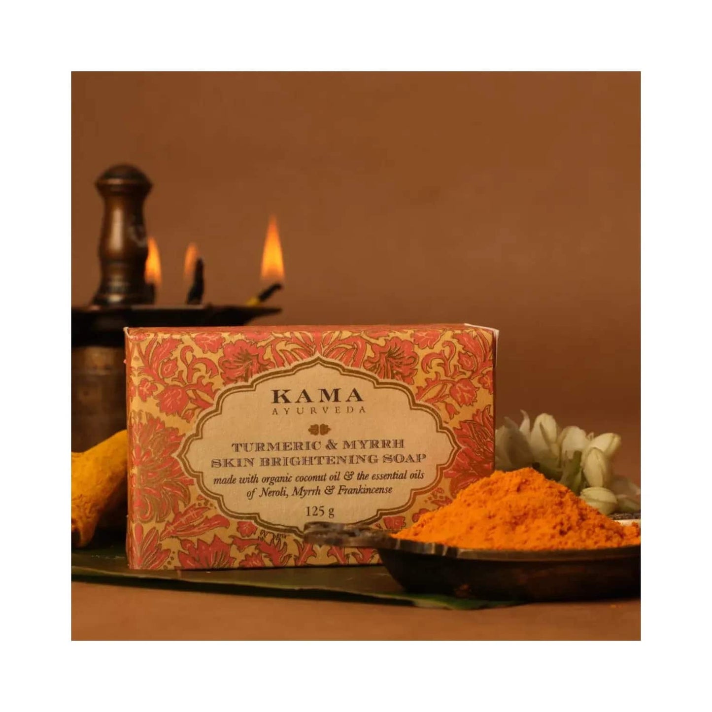 Kama Ayurveda Turmeric And Myrrh Skin Brightening Soap (125g)