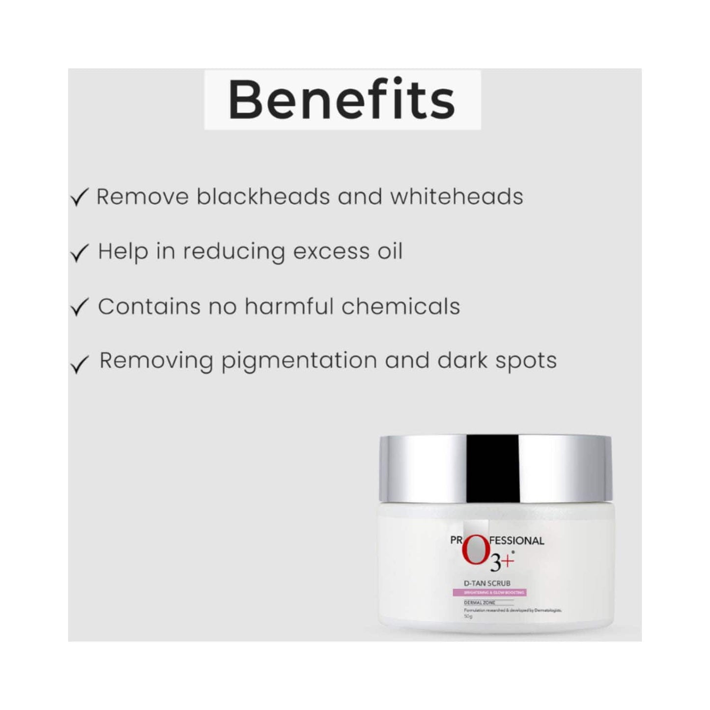 O3+ D Tan Scrub (50g)