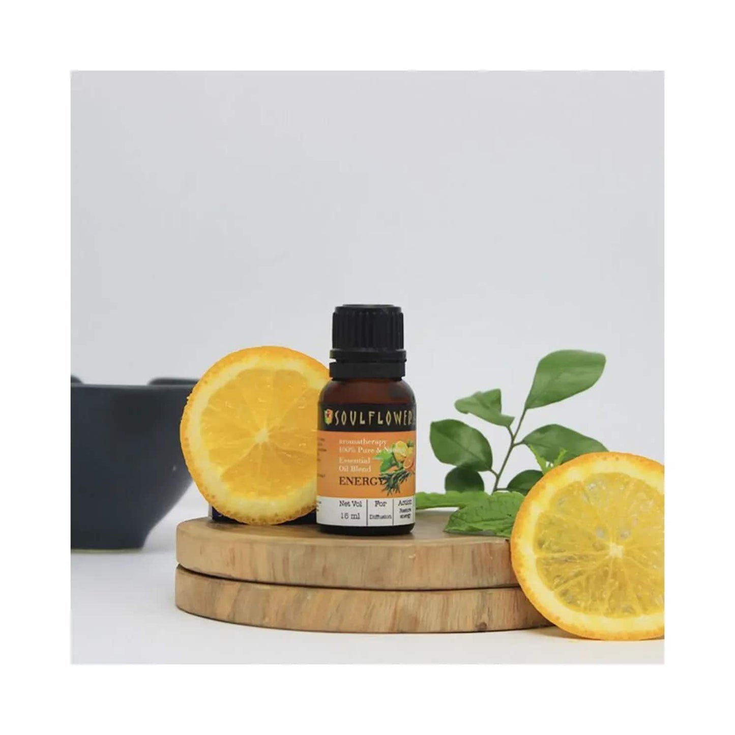 Soulflower Energy Essential Oil - (15ml)