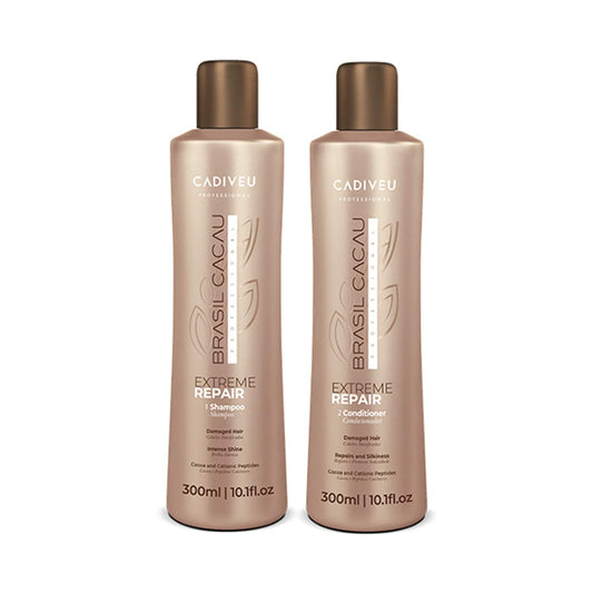 Cadiveu Brasil Cacau Extreme Repair Shampoo & Conditioner Combo