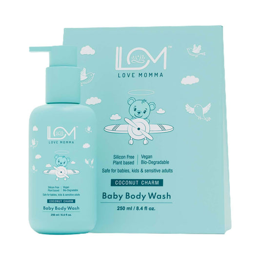 Love Momma Coconut Charm Baby Body wash (250 ml)