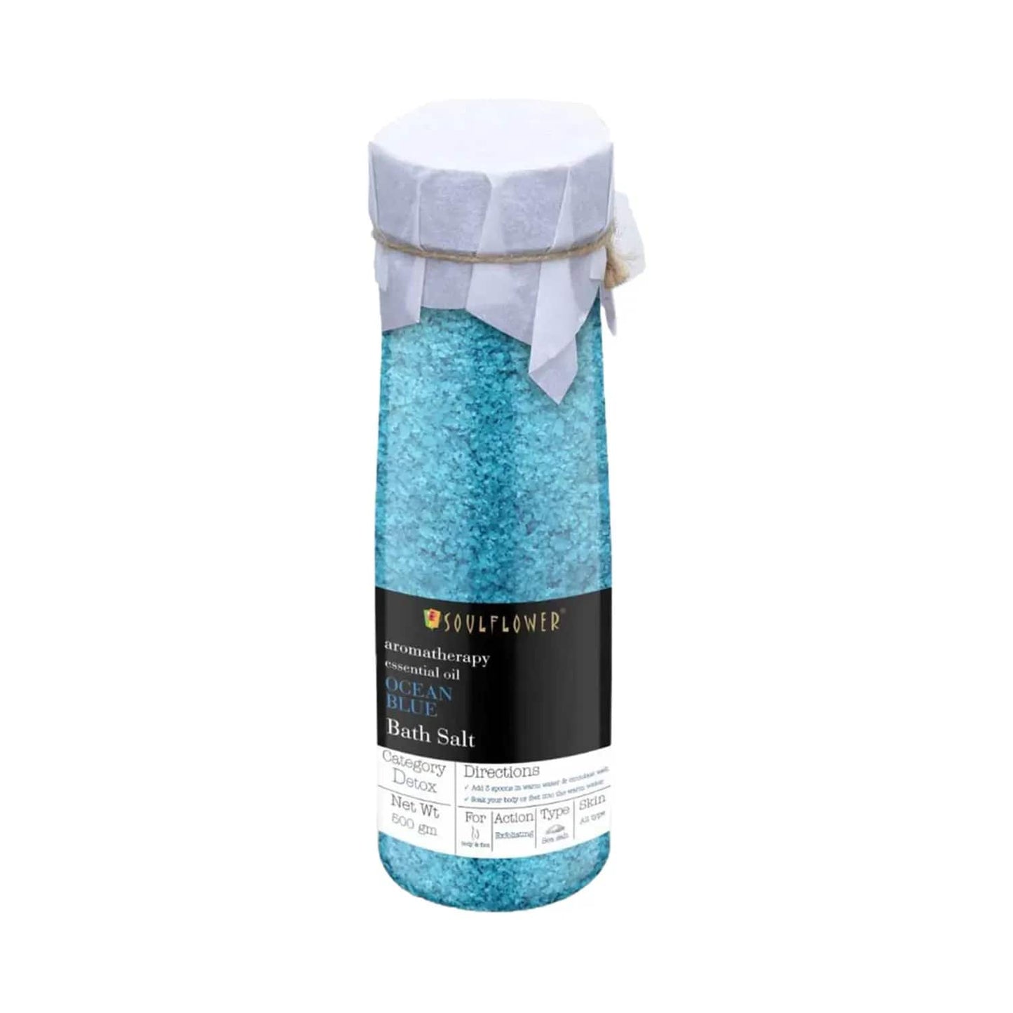 Soulflower Ocean Blue Bath Salt - (500g)