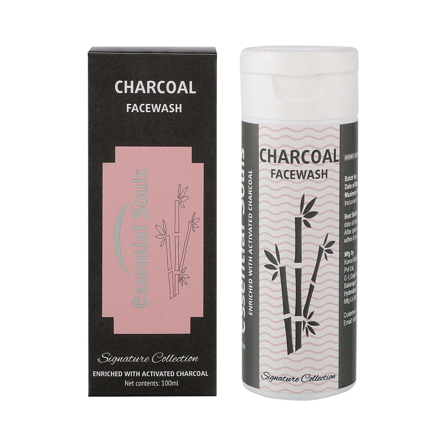 Essential Souls Signature Collection Charcoal Face Wash (100ml)