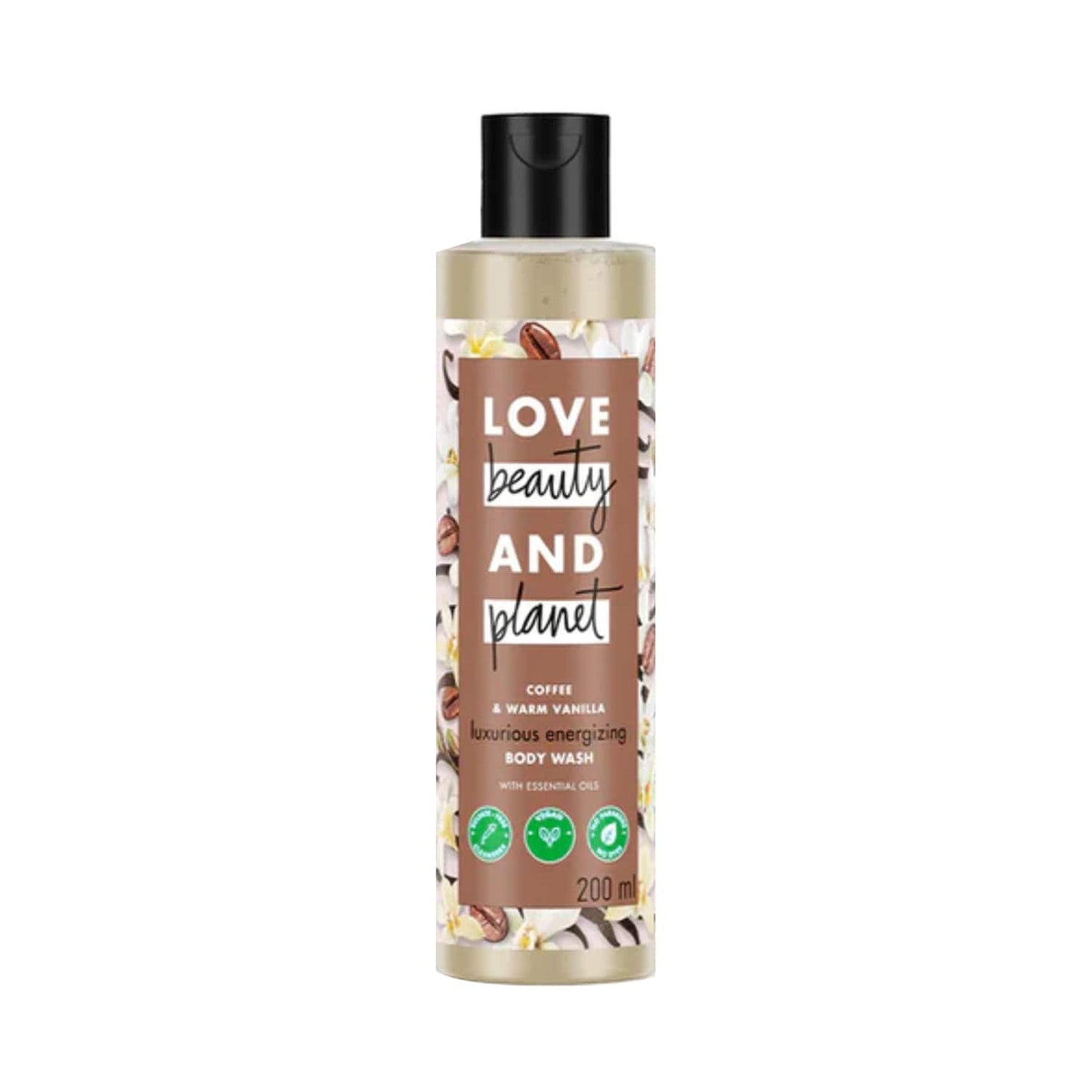 Love Beauty & Planet Coffee & Warm Vanilla Moisturising Body Wash (200 ml)