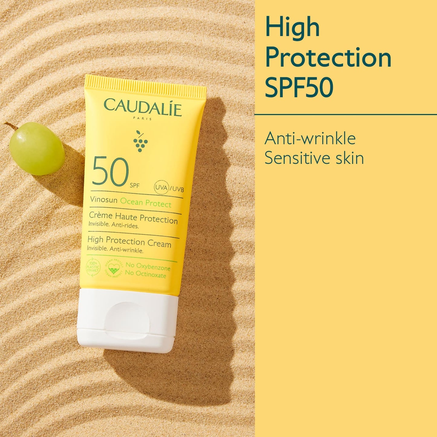 Caudalie Vinosun High Protection Cream SPF 50 (50ml)