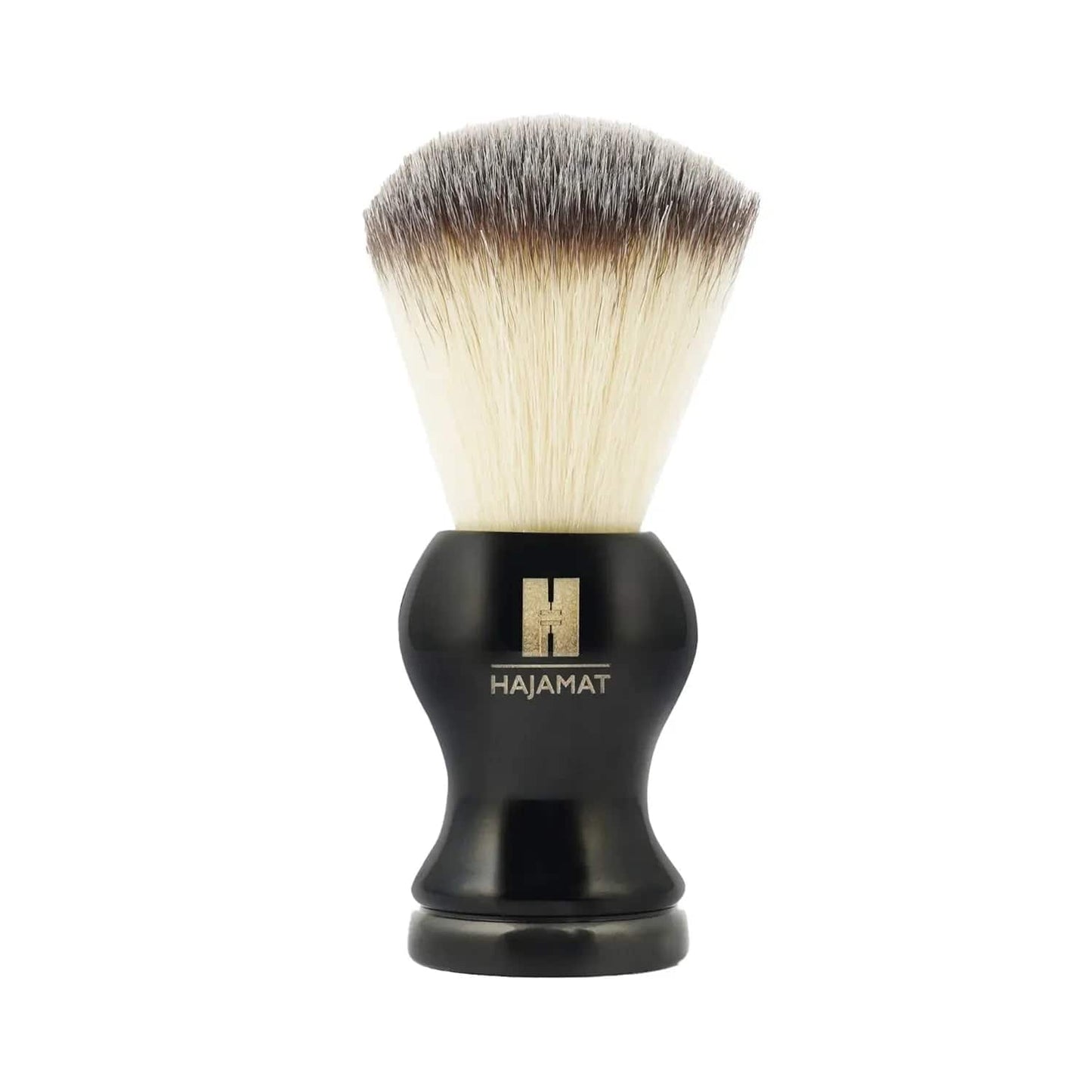 Hajamat Luxurious Shaving Brush with Imitation Badger Bristles, Durable Resin Handle