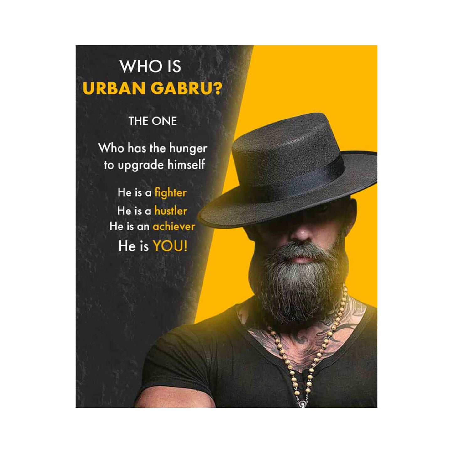 Urban Gabru Beard Growth Oil (60ml)