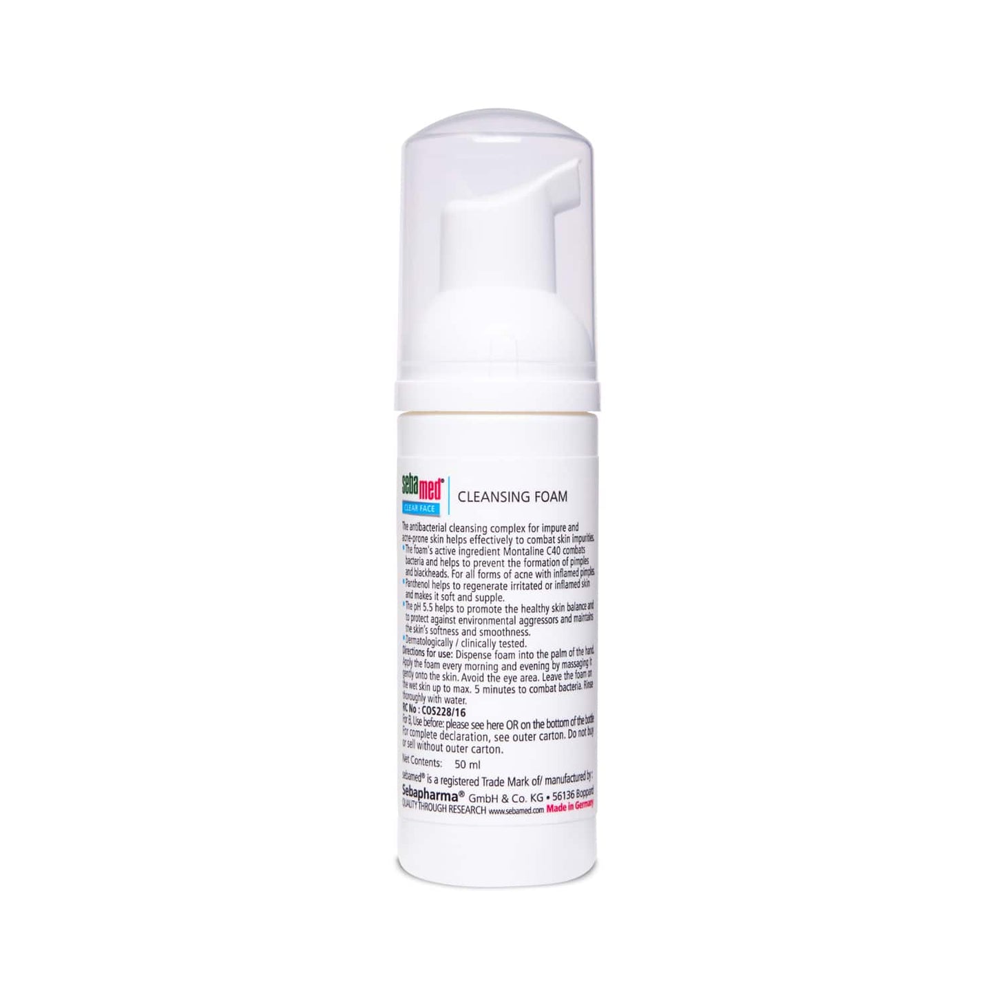 Sebamed Clear Face Cleansing Foam (50ml)