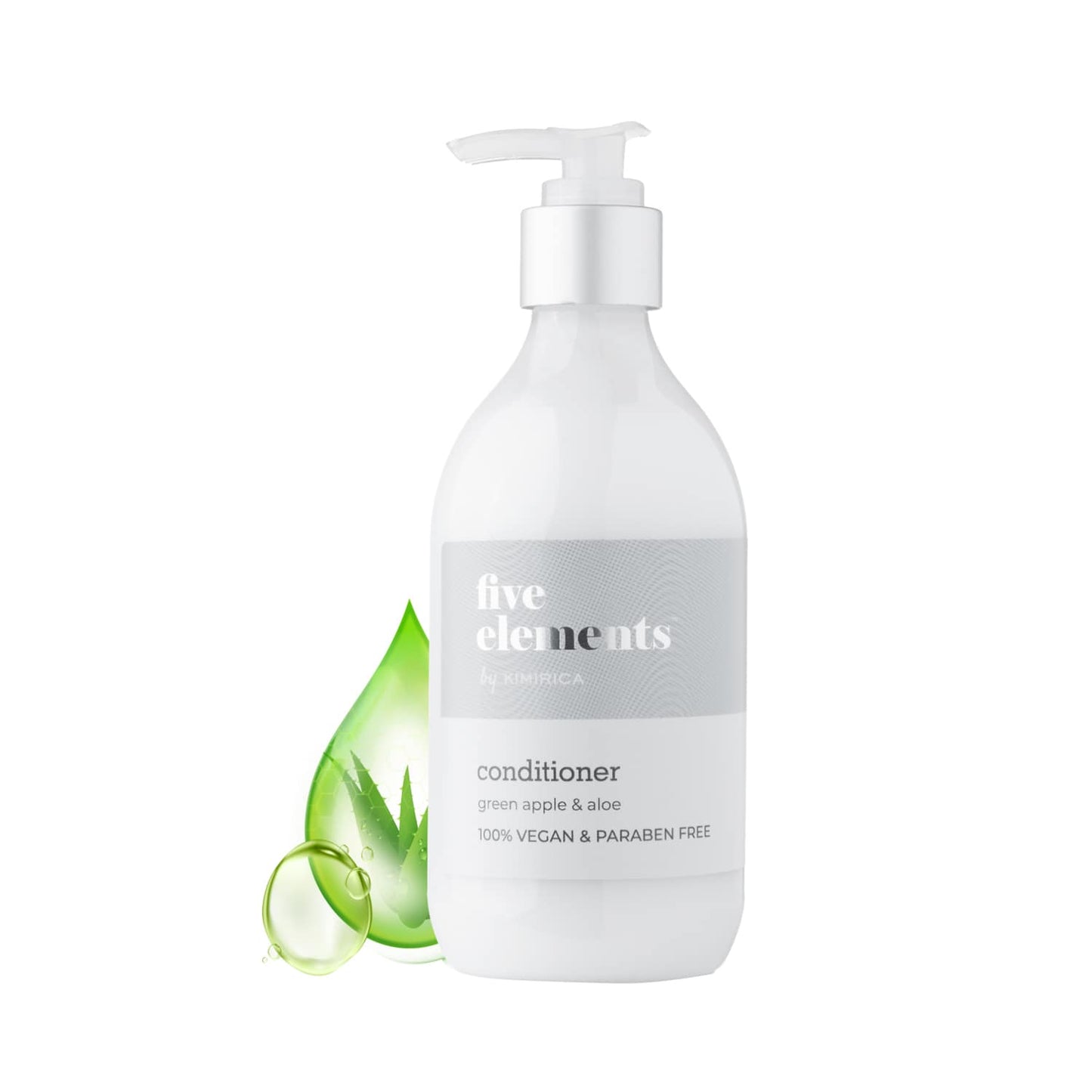 Kimirica Five Elements Green Apple & Aloe Conditioner for Soft & Smooth Hair SLS Free (300 ml)