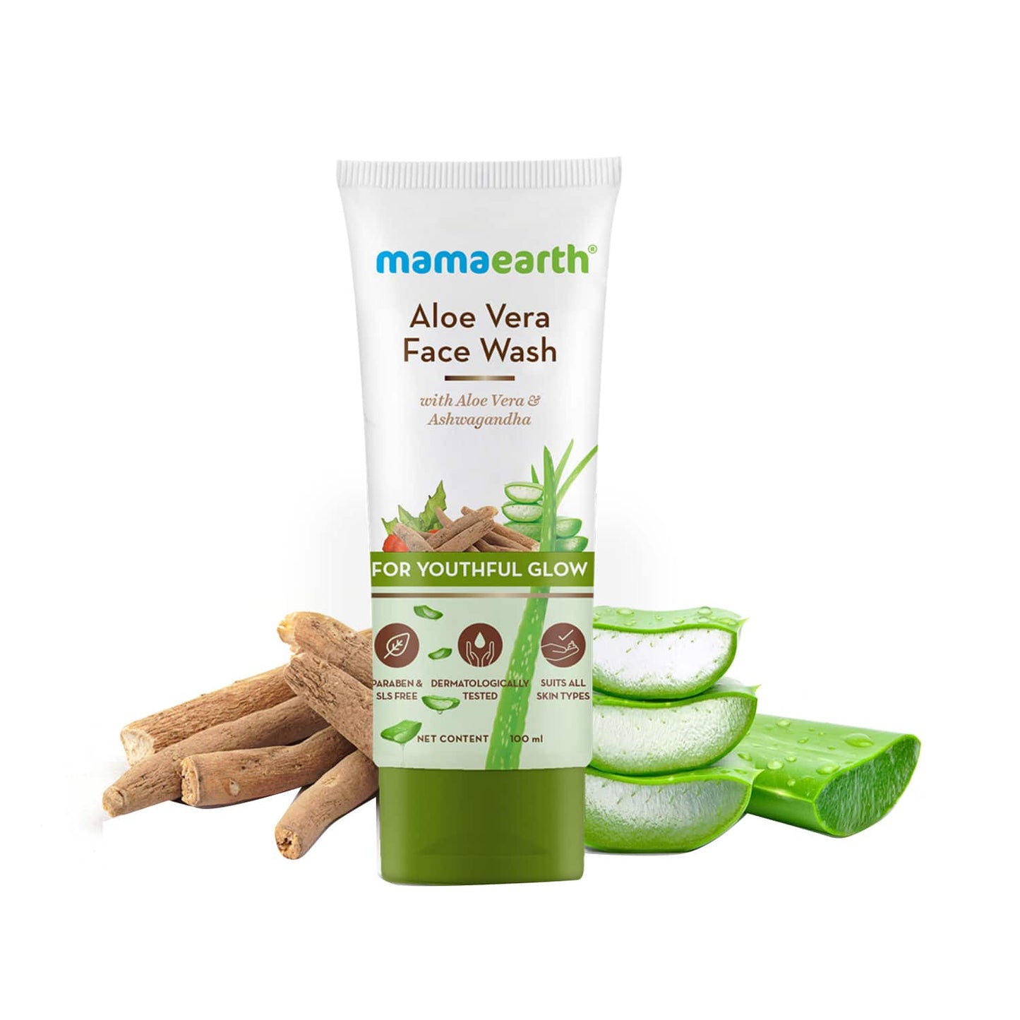 Mamaearth Aloe Vera Face Wash (100ml)