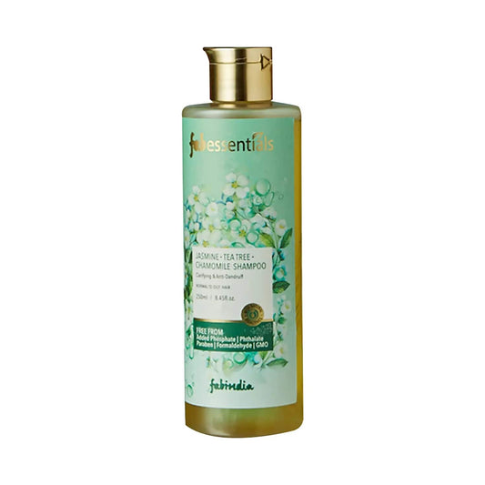 Fabessentials by Fabindia Jasmine Tea Tree Chamomile Shampoo (250ml)