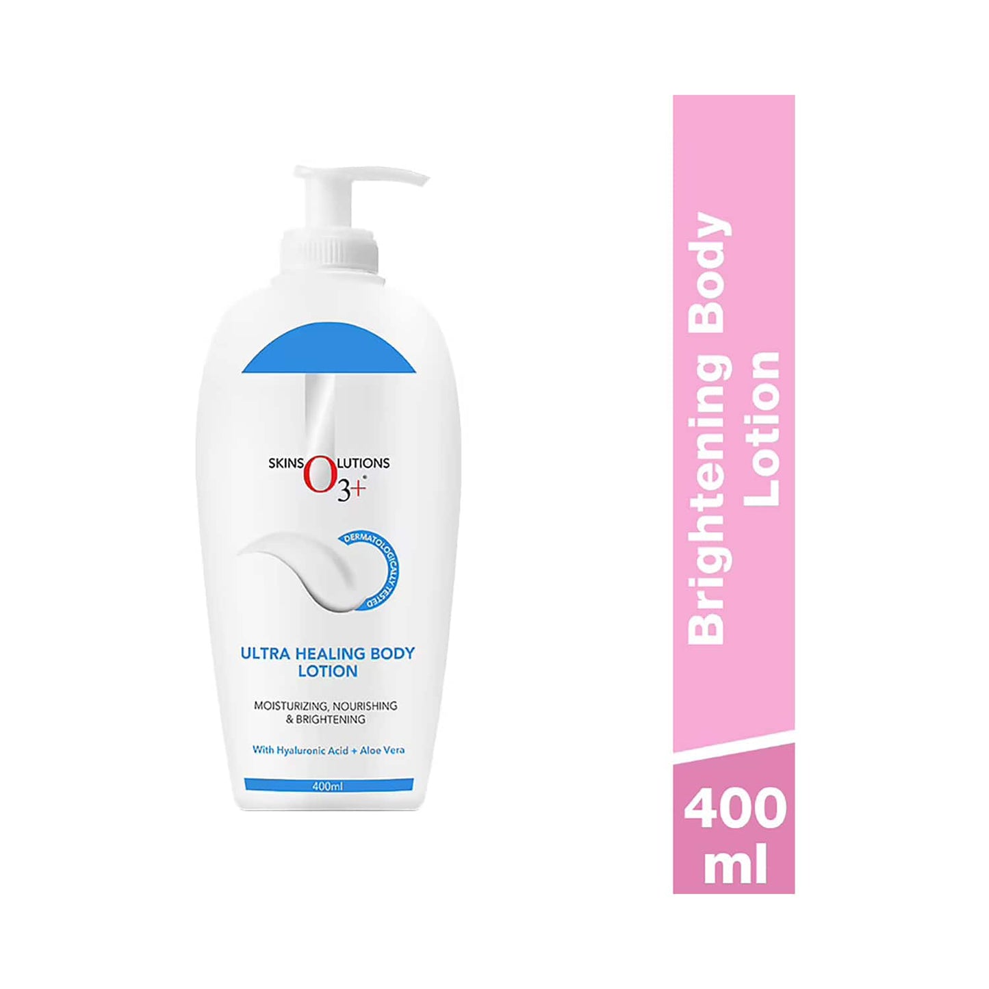 O3+ Ultra Healing Brightening Body Lotion Moisturiser (400ml)