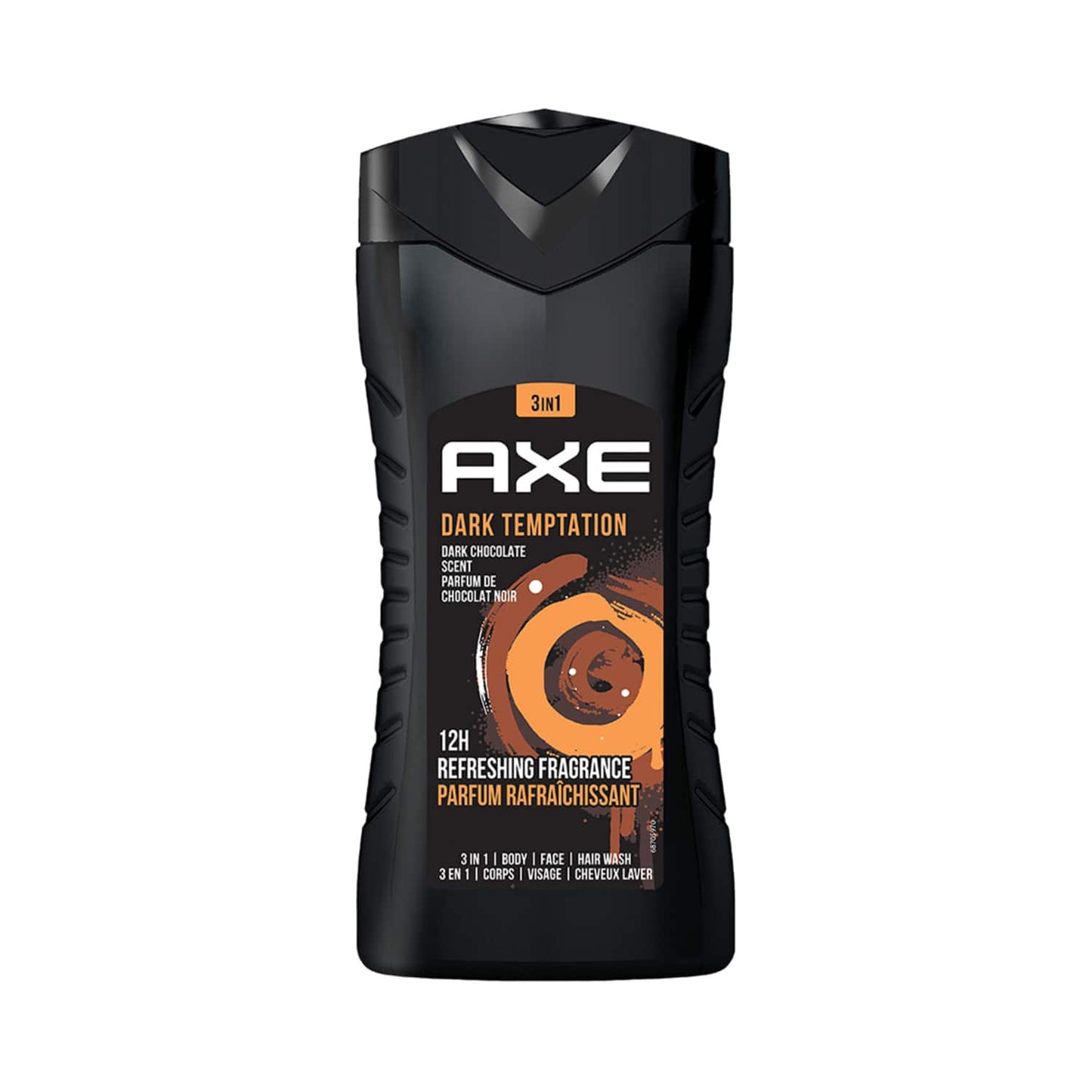 AXE 3-In-1 Dark Temptation Body Face & Hair Wash (250ml)