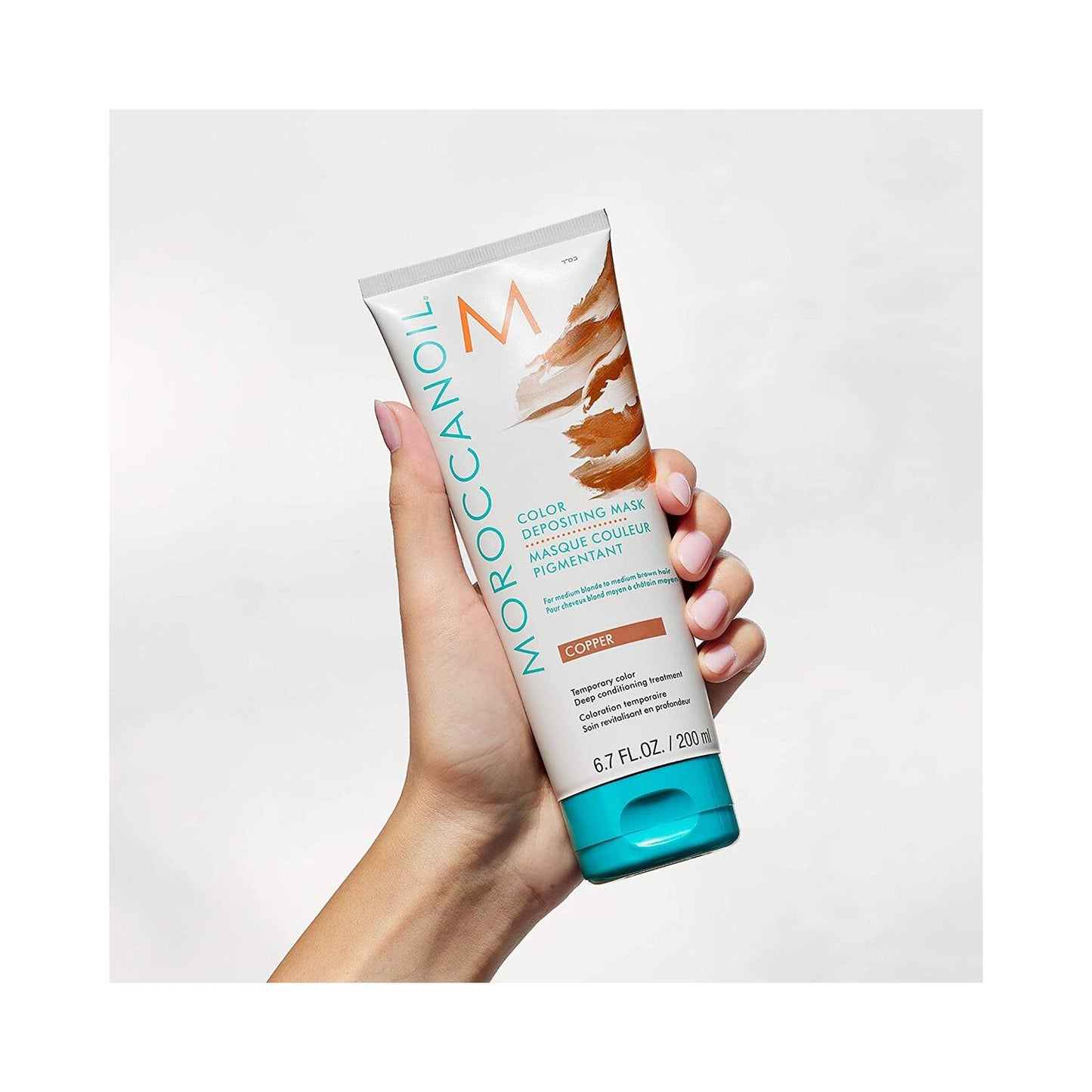 Moroccanoil Depositing Mask Hair Cream - Copper (200ml)