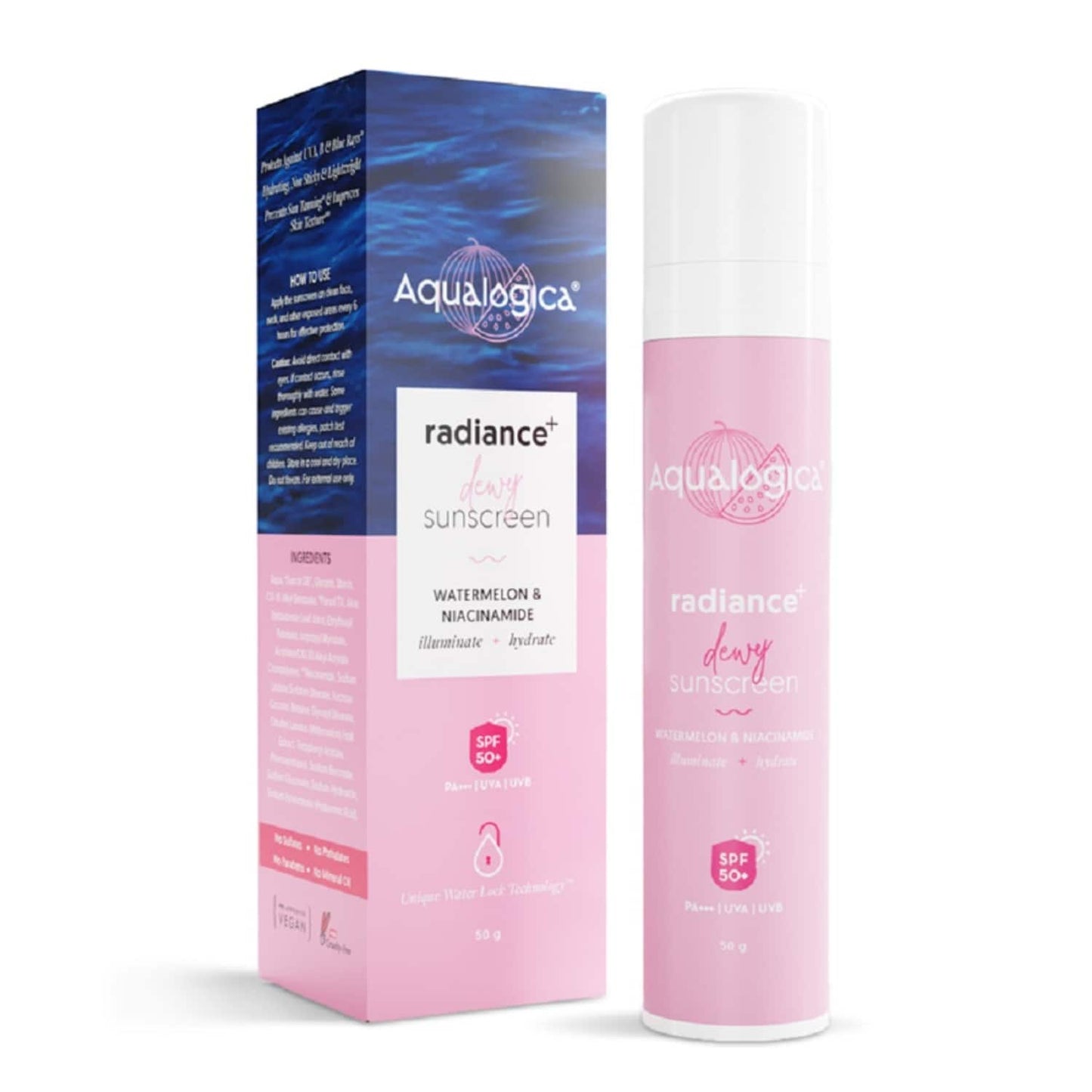 Aqualogica Glow and Radiance Sunscreen Combo for Ultra Sun Protection