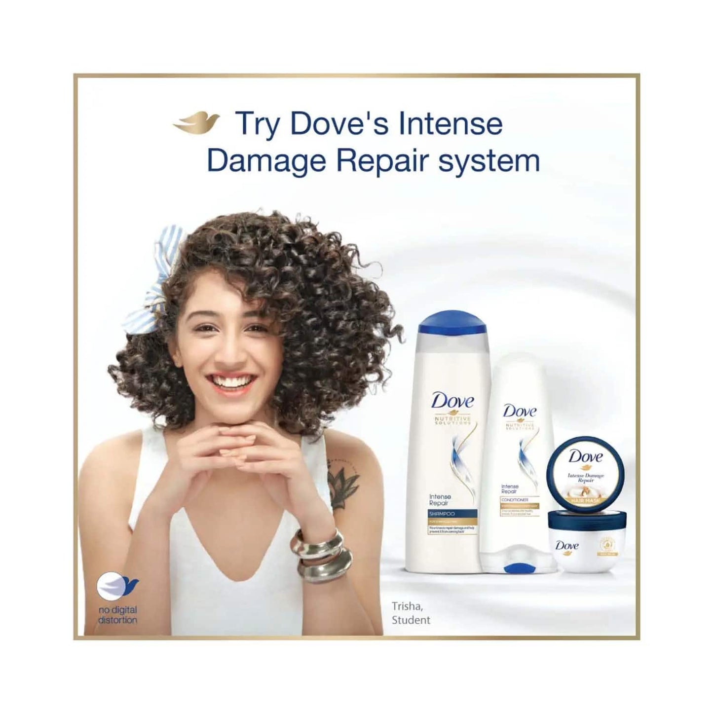 Dove Intense Repair Hair Shampoo (650ml)