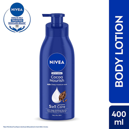 Nivea Cocoa Nourish Oil In Lotion Body Lotion (400ml)