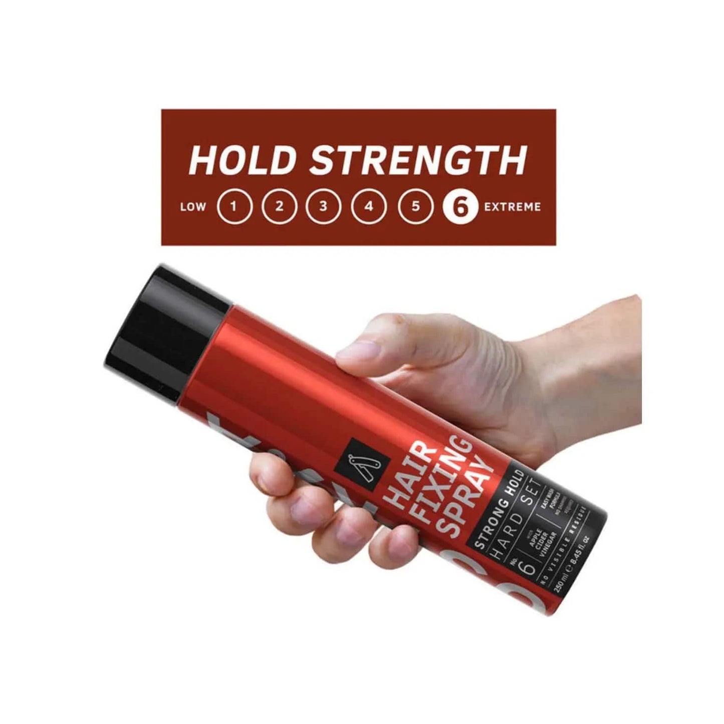 Ustraa Strong Hold Hair Fixing Spray - (250ml)