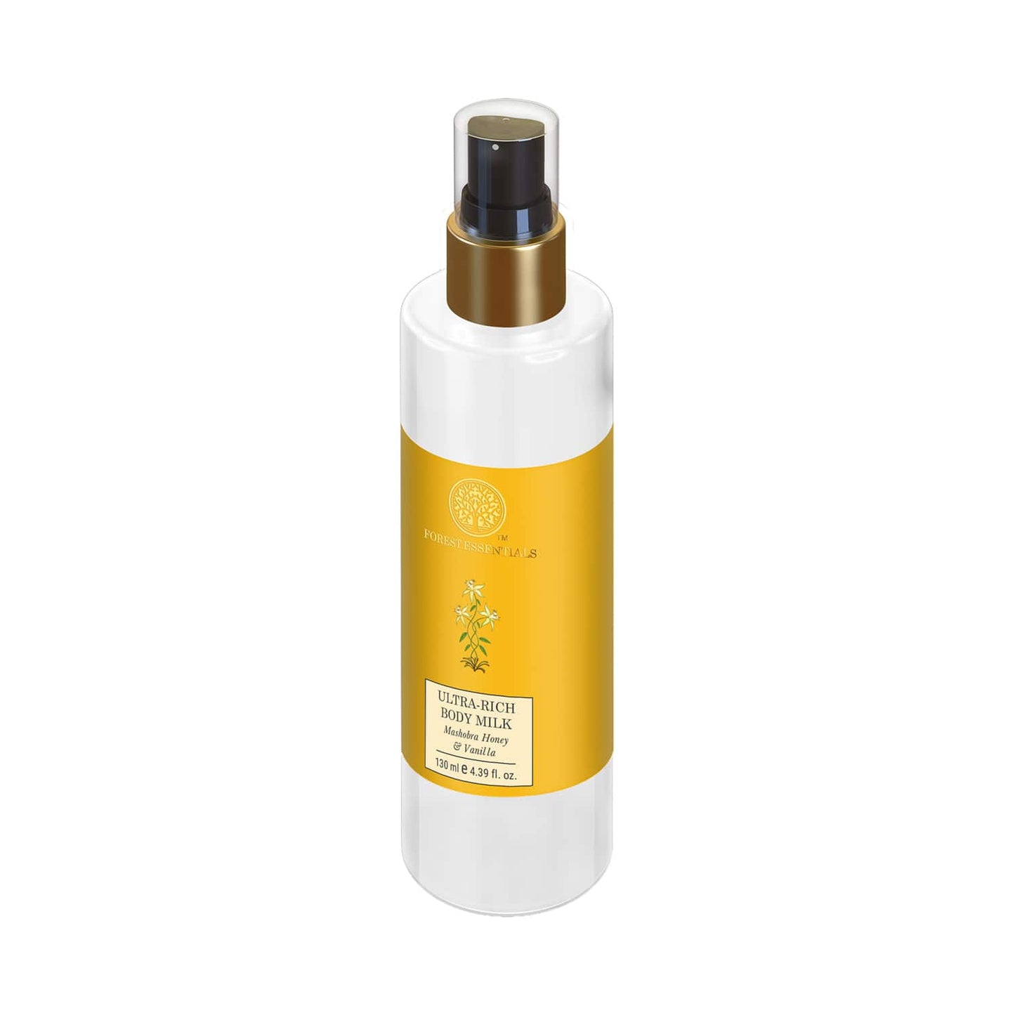 Forest Essentials Mashobra Honey & Vanilla Ultra-Rich Body Milk (130ml)