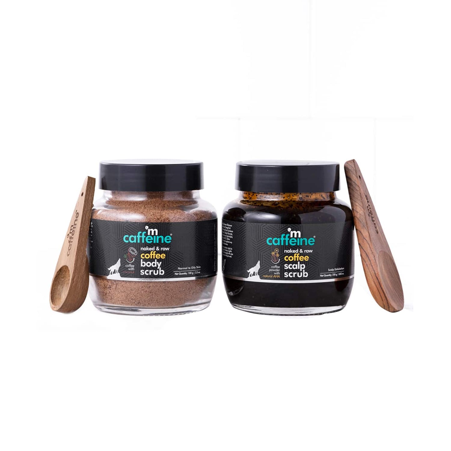 mCaffeine Coffee Hero Scrubs Combo (2Pcs)