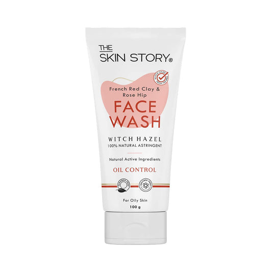 The Skin Story French Red Clay & Rosehip Facewash (100g)